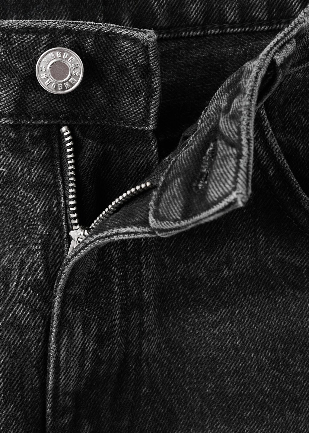 Mango Straight low-waist jeans
