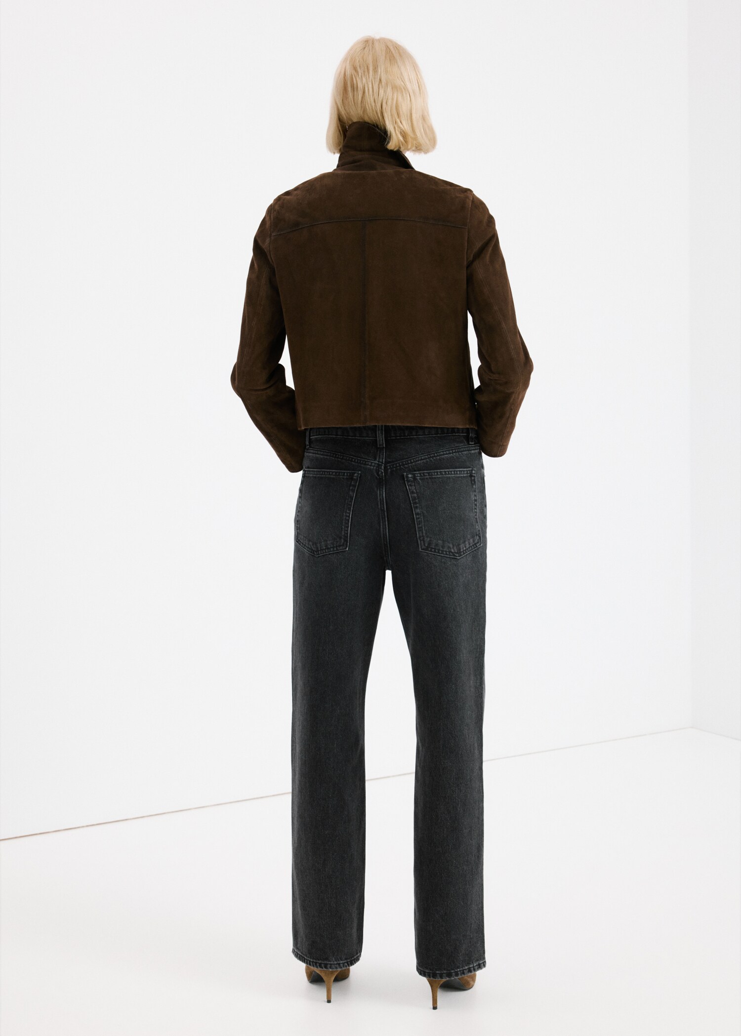 Jean droit taille basse - Verso de l’article