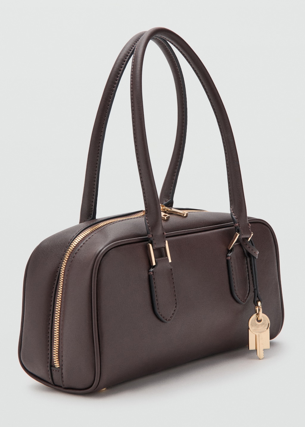 Small bowling bag with charm detail - image 3