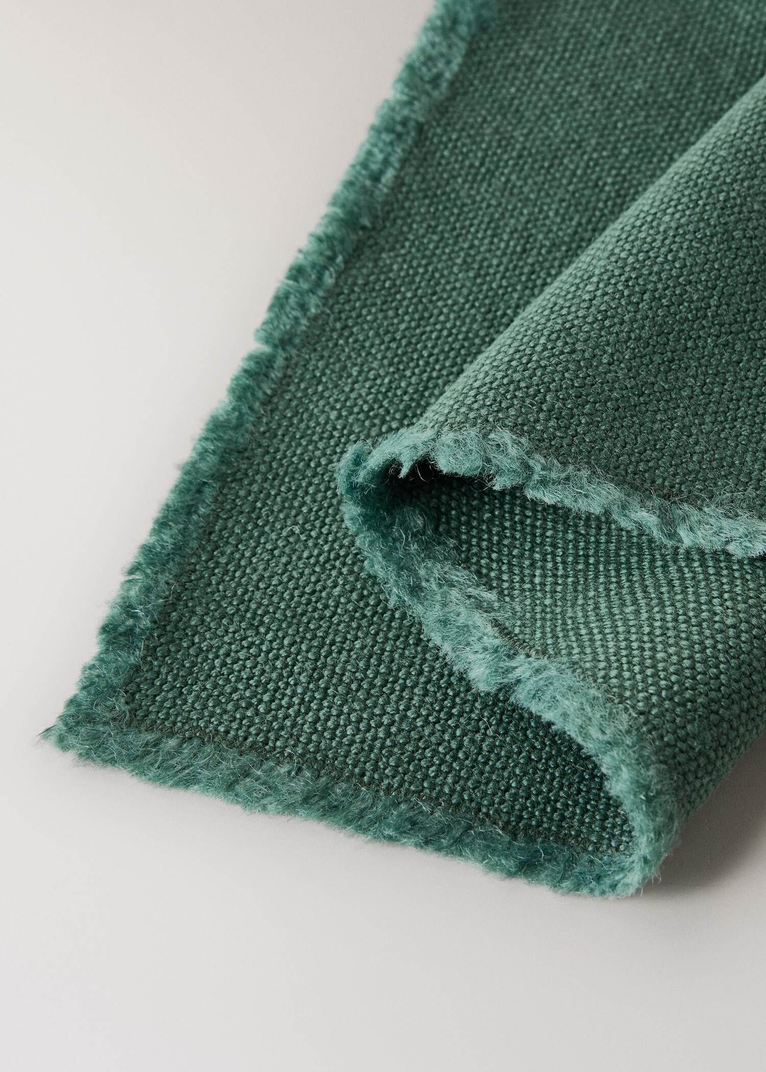 Jute-Tischset mit ausgefranstem Rand - Detail des Artikels 1