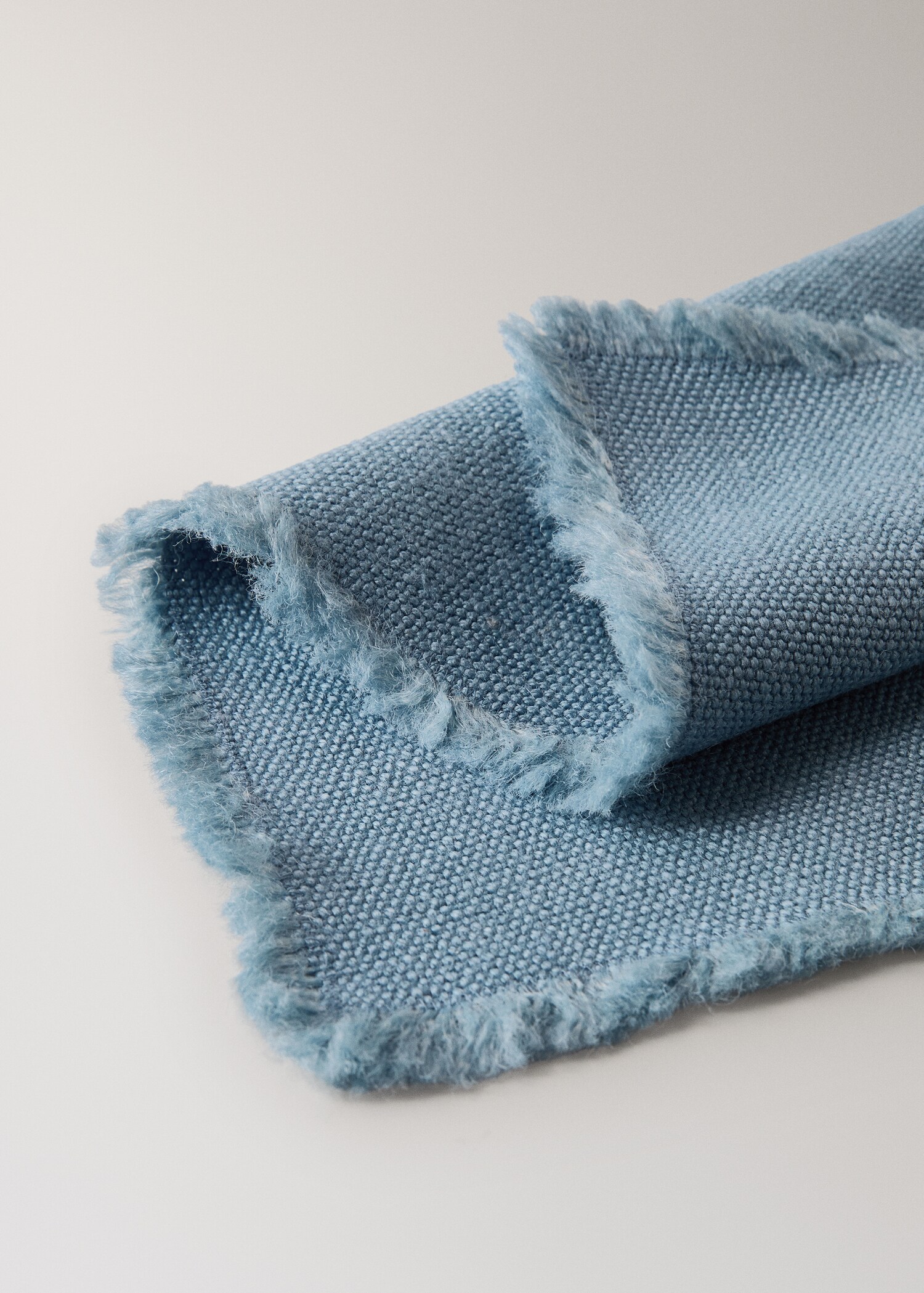 Jute-Tischset mit ausgefranstem Rand - Detail des Artikels 1