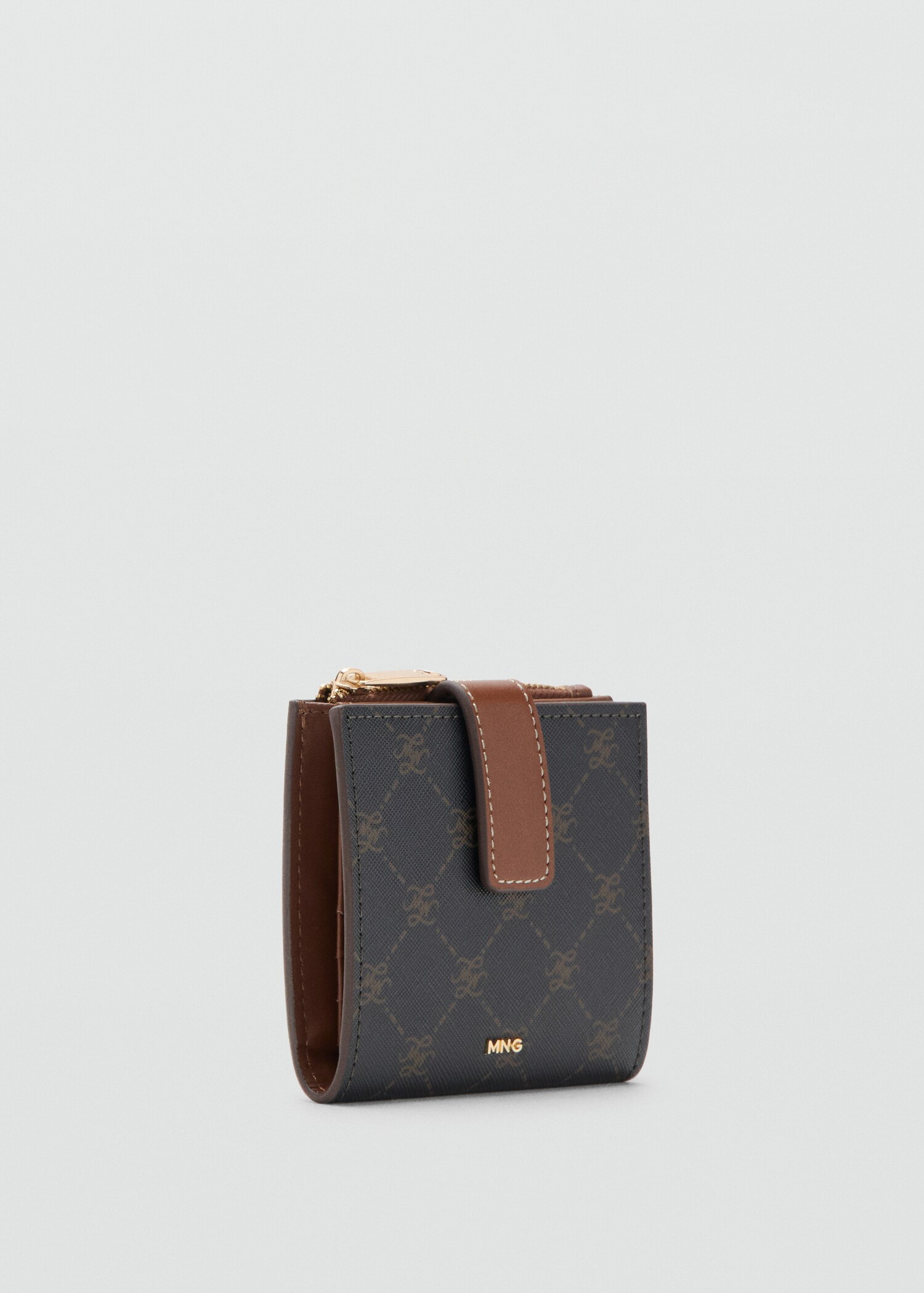 Wallet with printed logo - Medium plane