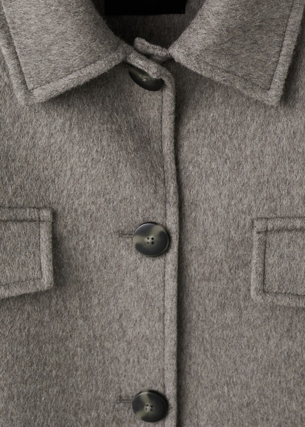 Mango Wool jacket with pockets thumbnail