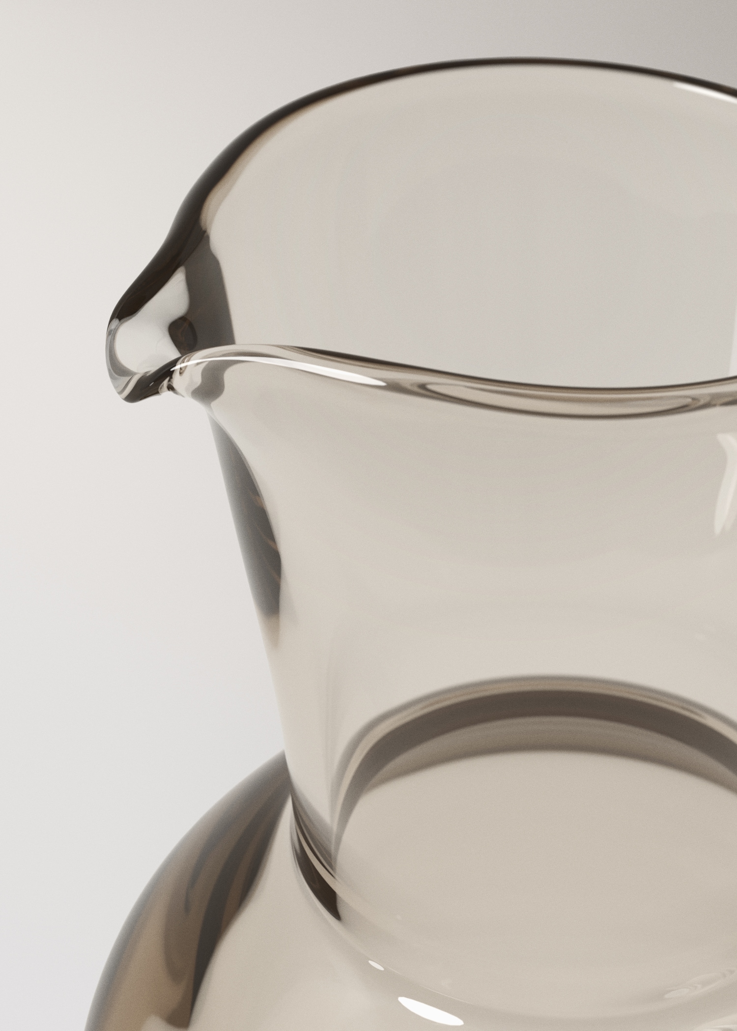 Glass jug with handle - Details of the article 1