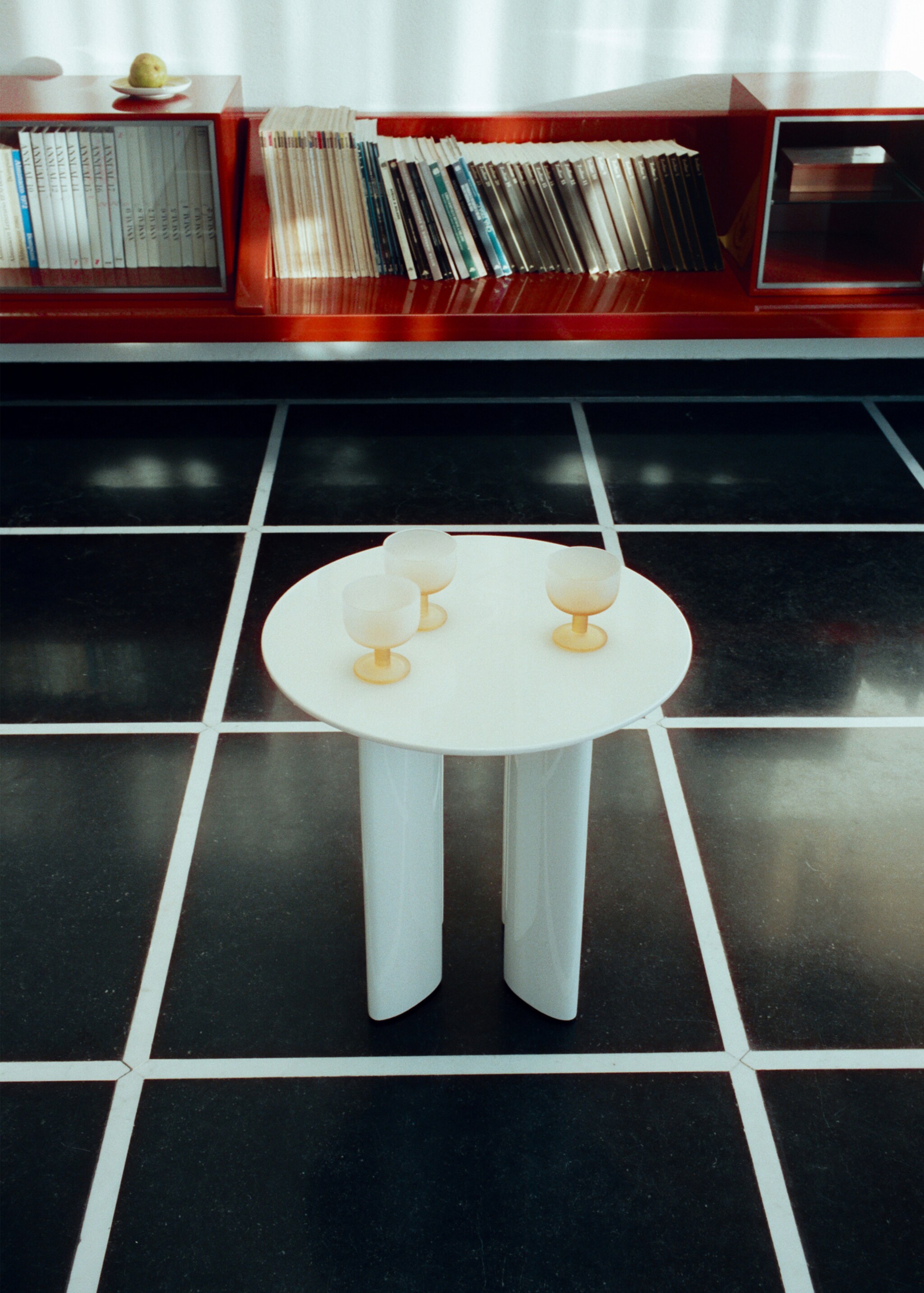 Mat staklena čaša u boji - Detalji artikla 6, Žuta. Ref: 27053313-00.