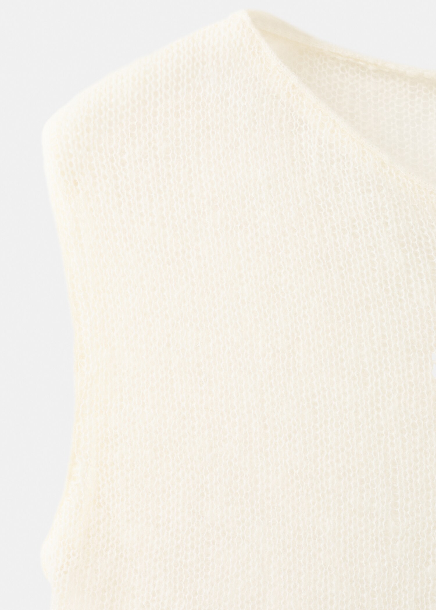 Open-knit wool top - Details of the article 0