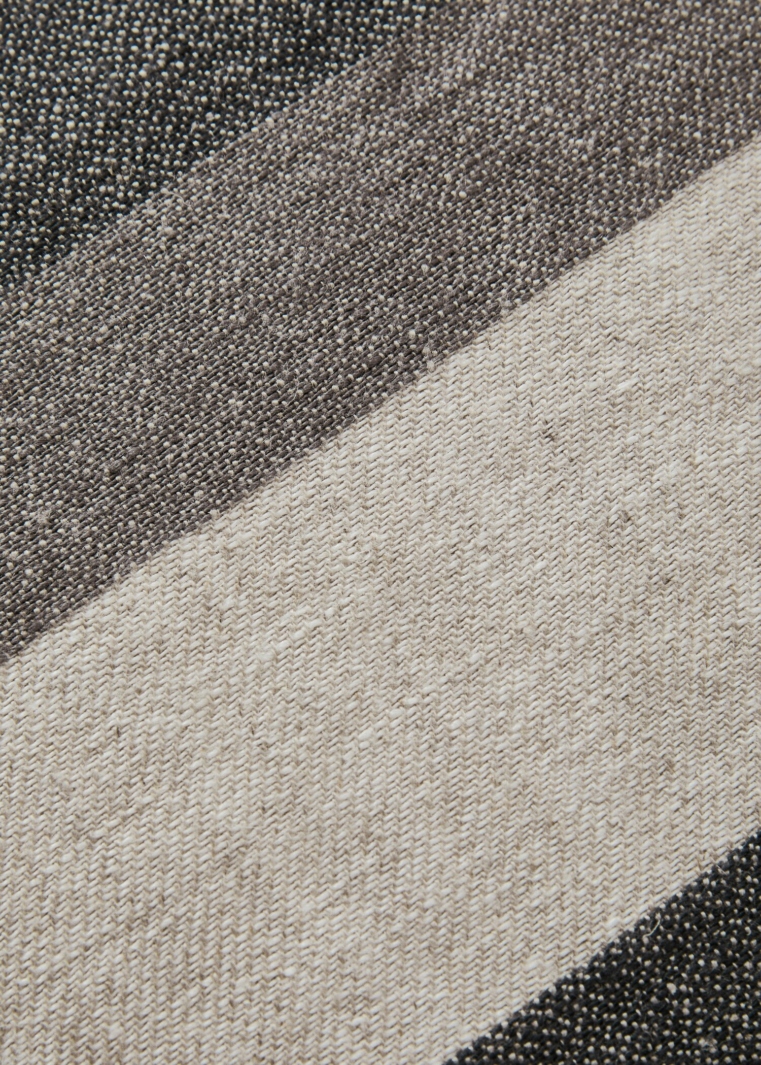 Linen striped cushion cover 50x50 cm - Details of the article 3