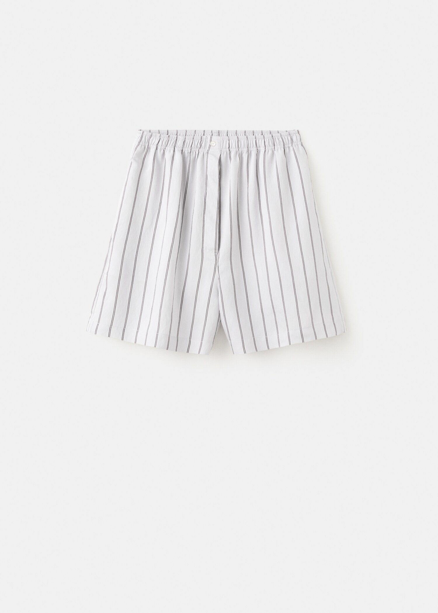 Striped pyjama shorts - Article without model