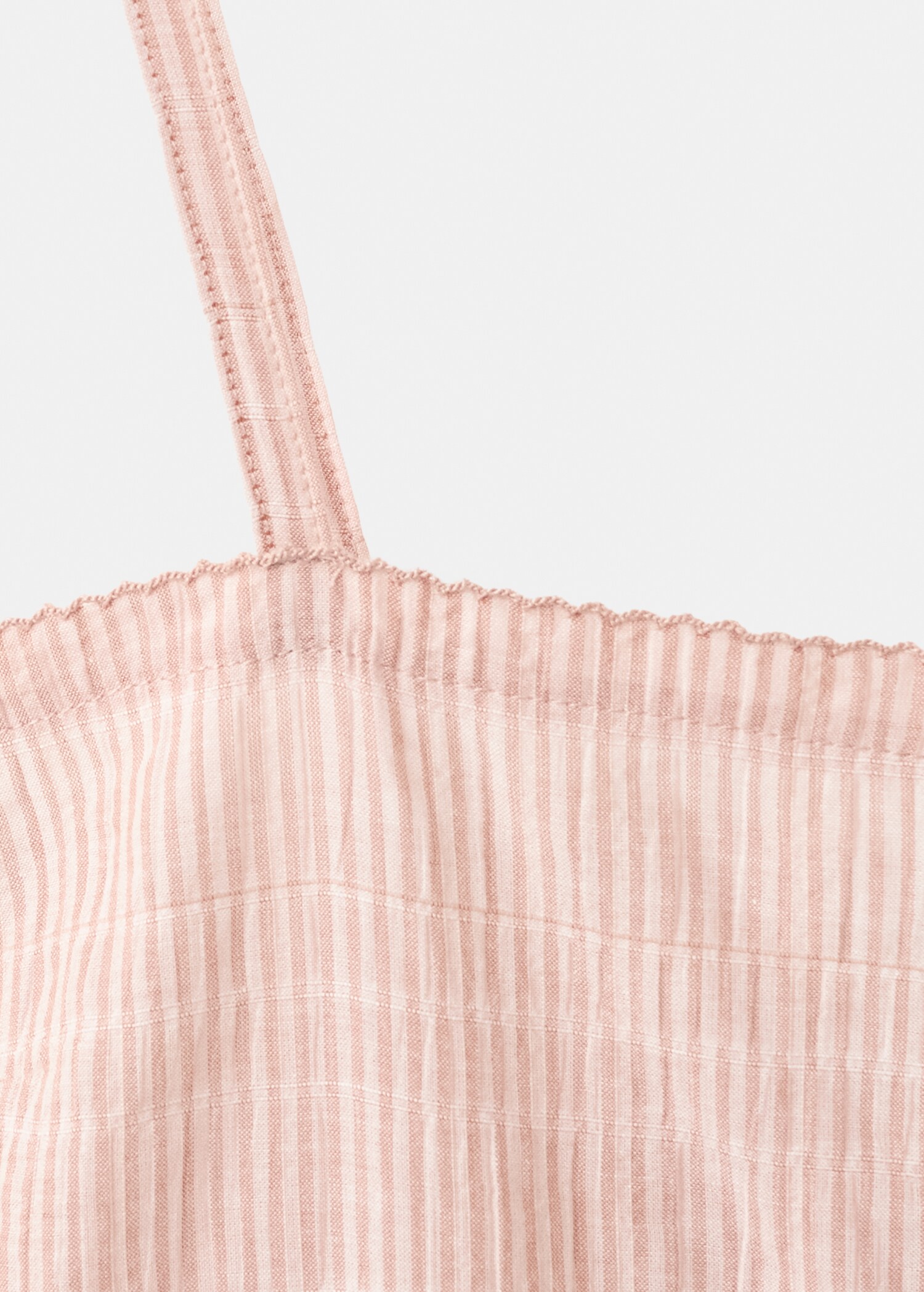 Chemise de nuit coton à bretelles - Détail de l'article 8