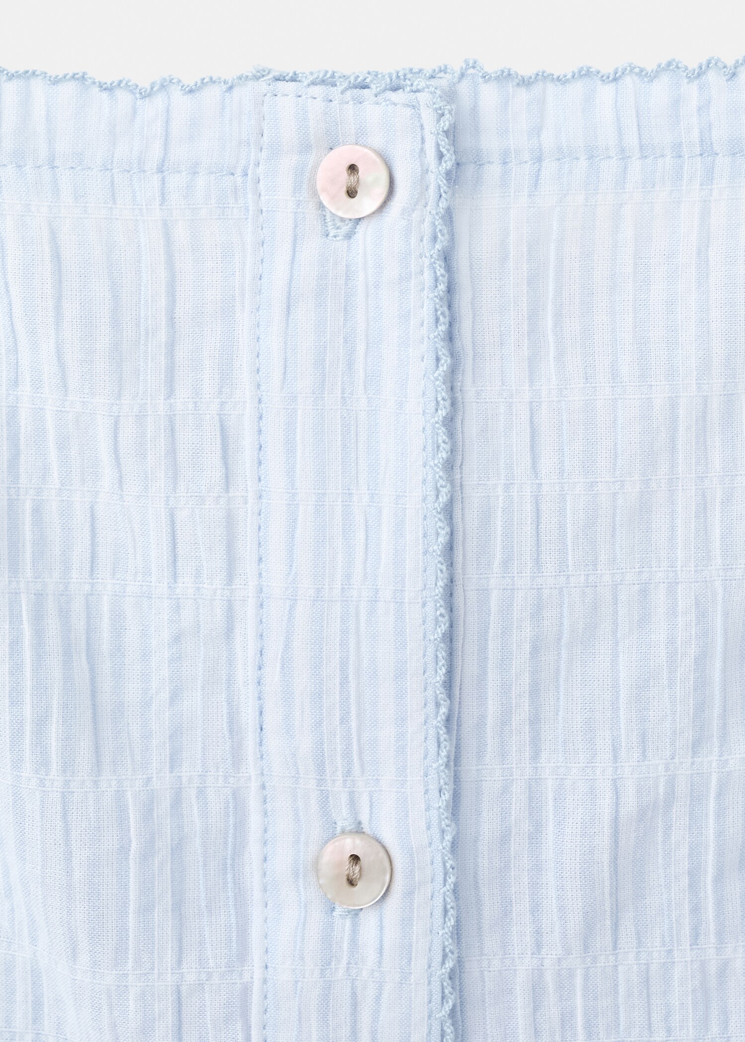 Chemise de nuit coton à bretelles - Détail de l'article 8