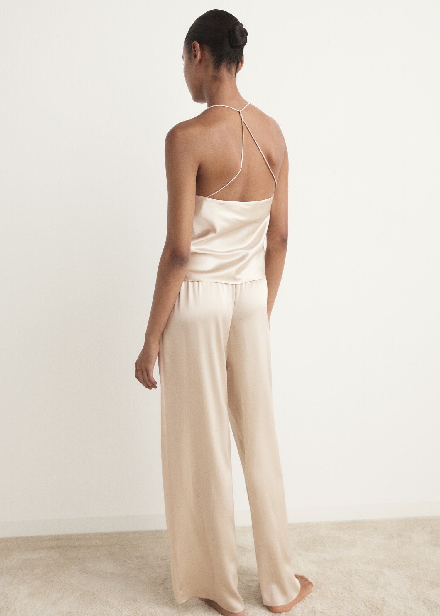 Pantalón pijama seda - Reverso del artículo