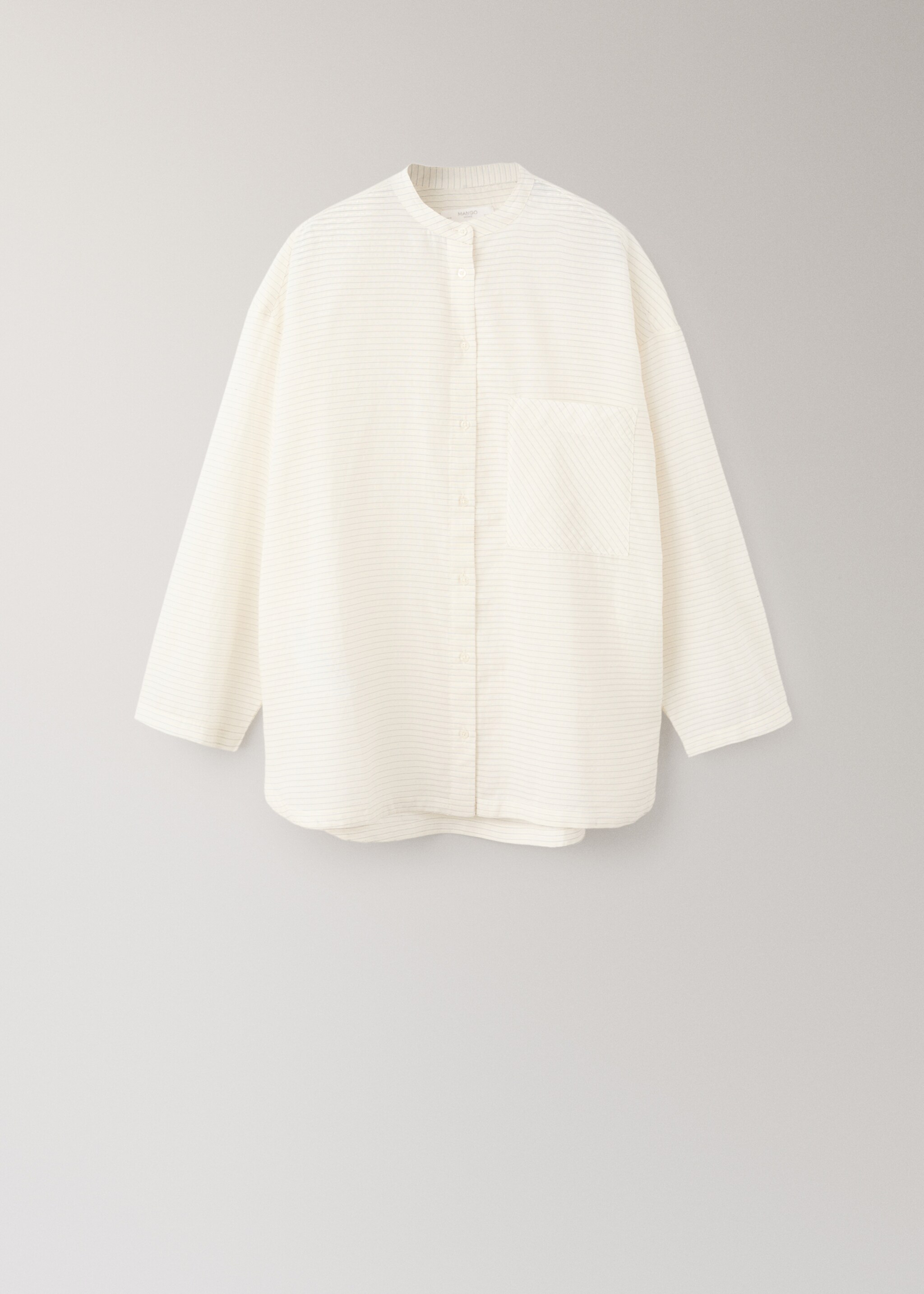 Camisa pijama rayas - Artículo sin modelo, Blanco. Ref: 27053330-00.