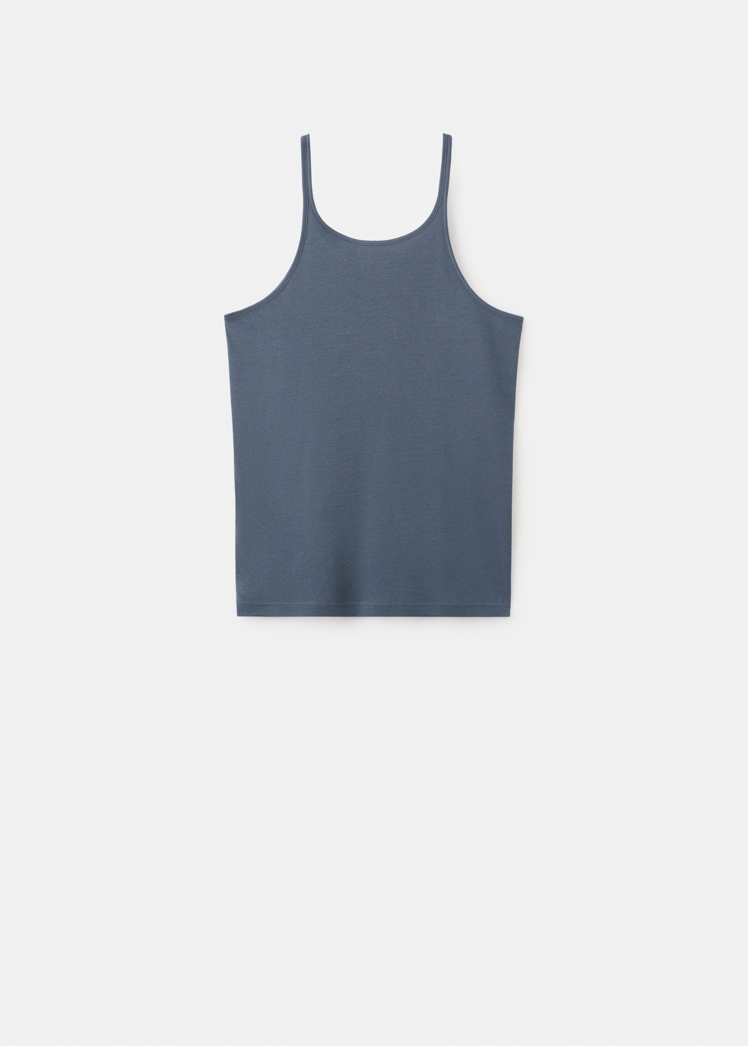 Top en coton à bretelle fine - Article sans modèle