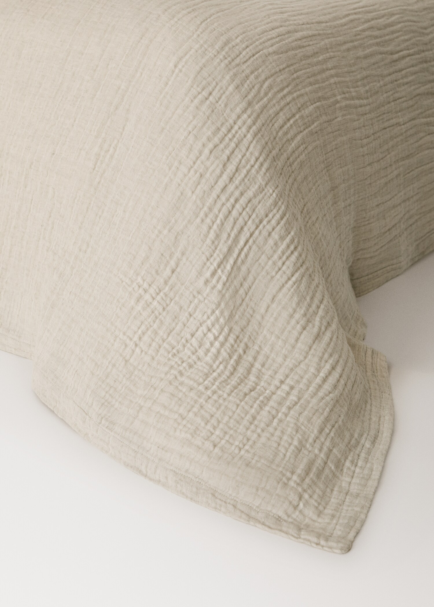 Linen cotton melange bedspread for Bed 180/200 cm - Details of the article 8