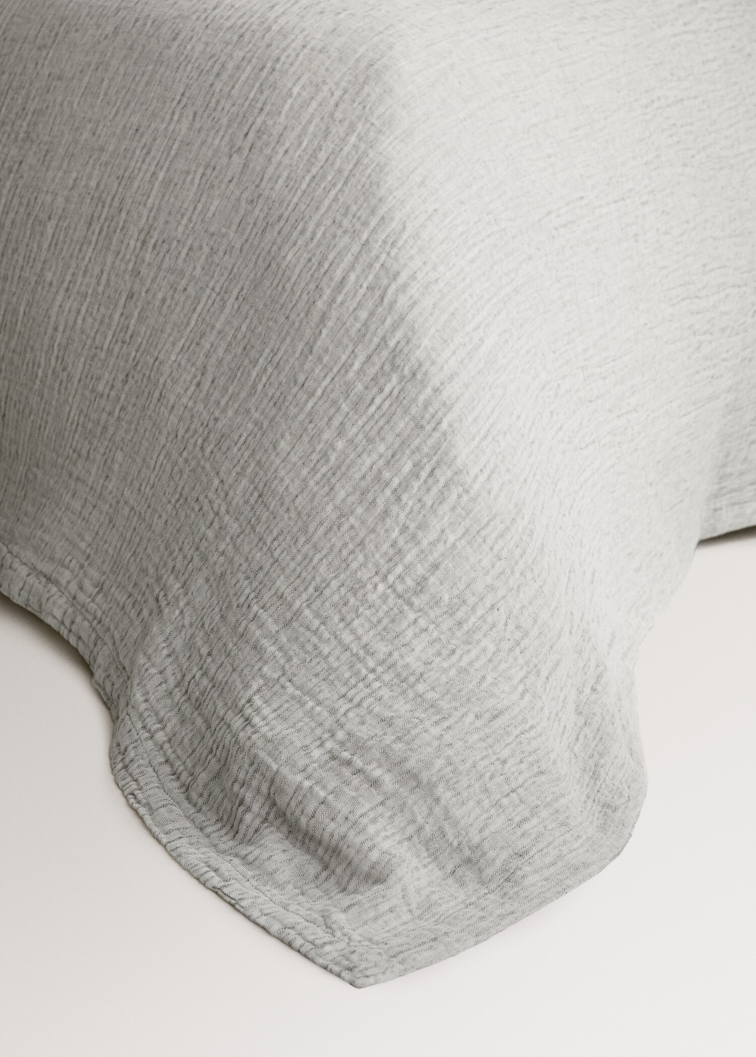 Linen cotton melange bedspread for Bed 180/200 cm - Details of the article 8