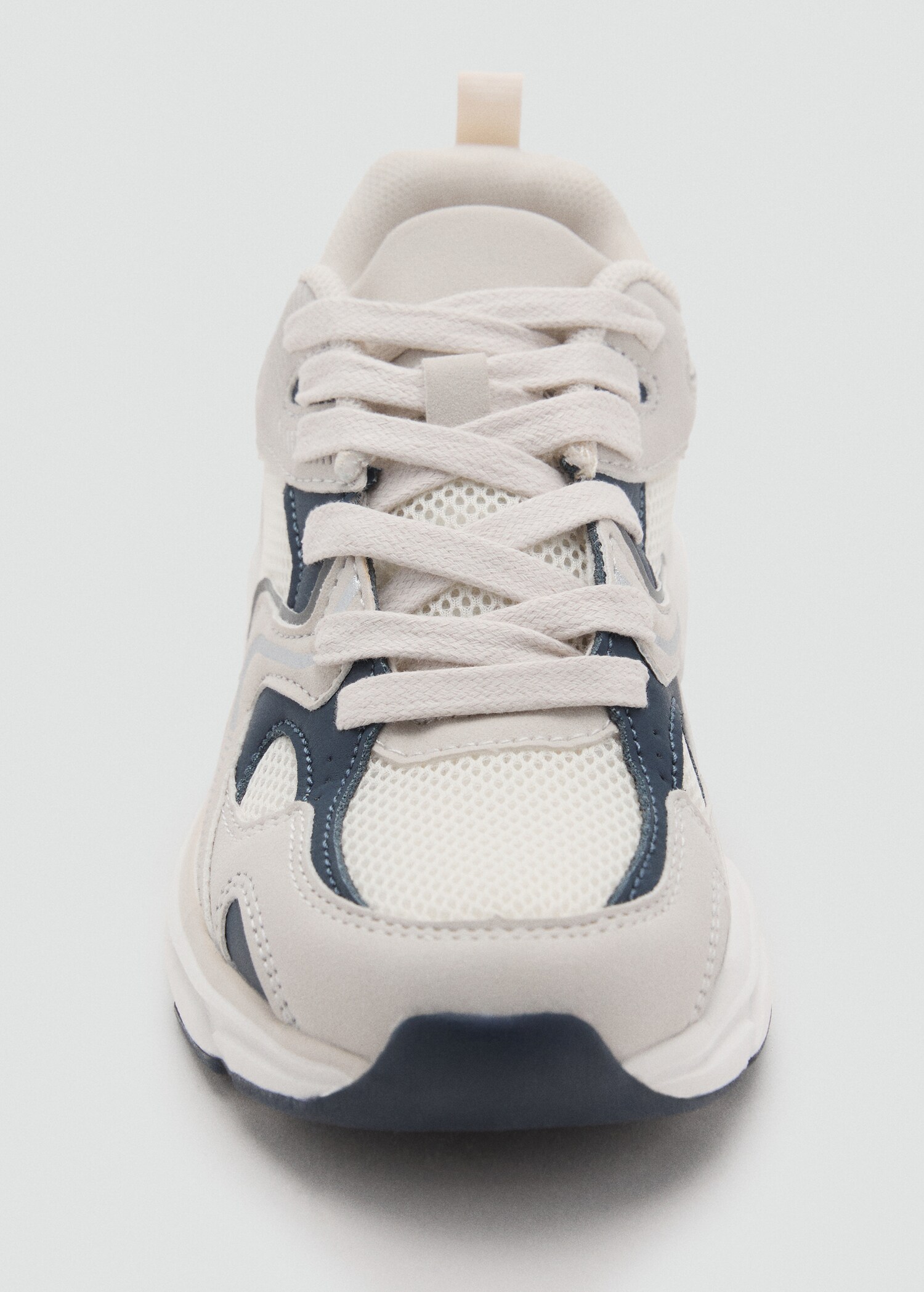 Two-tone lace-up trainers - Details of the article 2