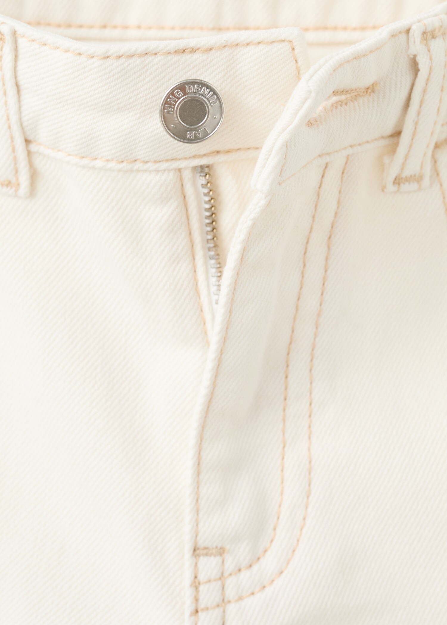 Floral embroidery jeans - Details of the article 8