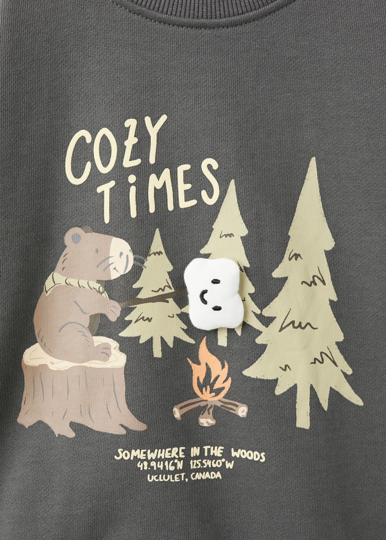 Printed cotton sweatshirt - Details of the article 8