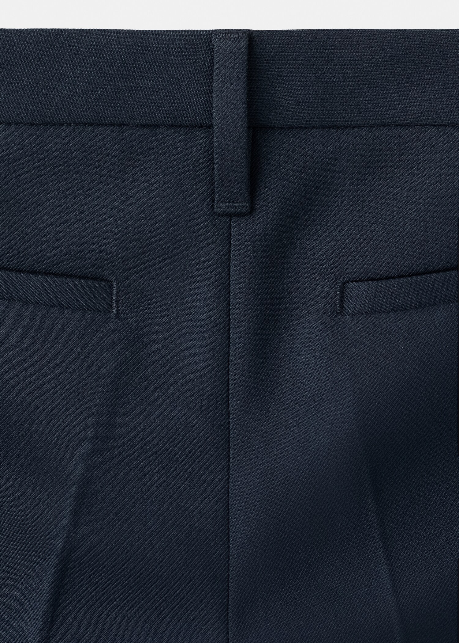 Straight-fit suit trousers - Details of the article 8