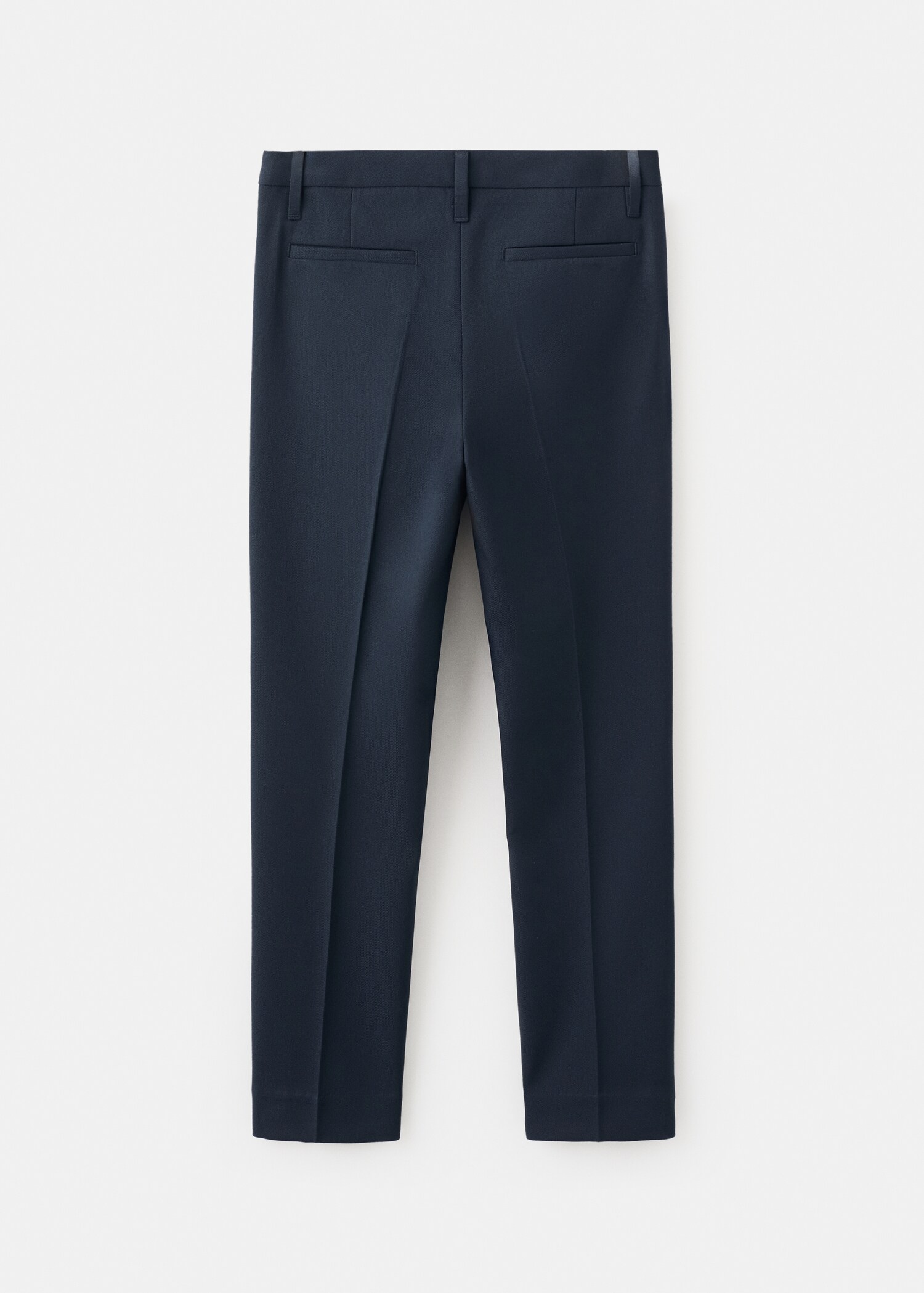 Straight-fit suit trousers - Reverse of the article