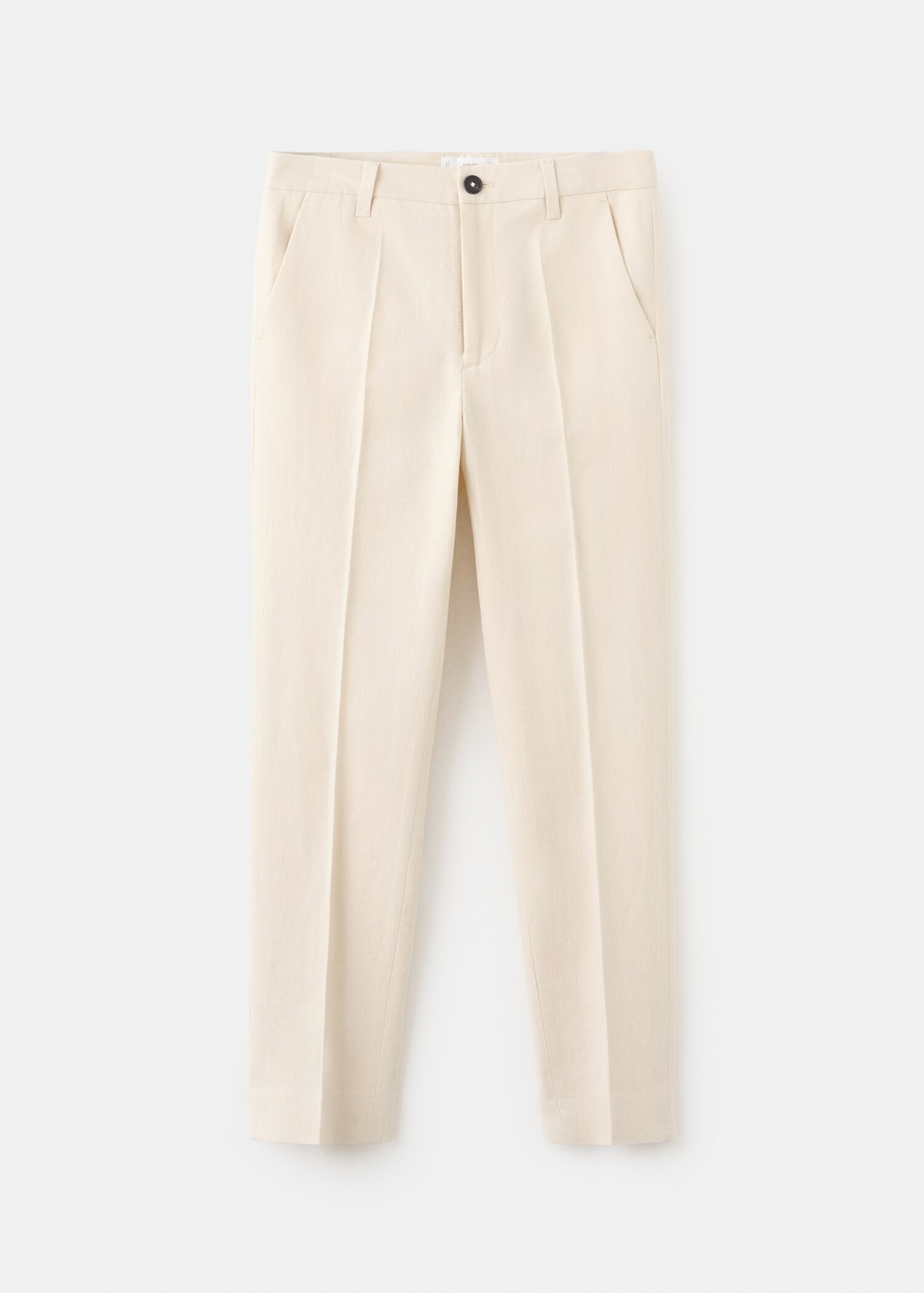 Straight-fit suit trousers - Article without model