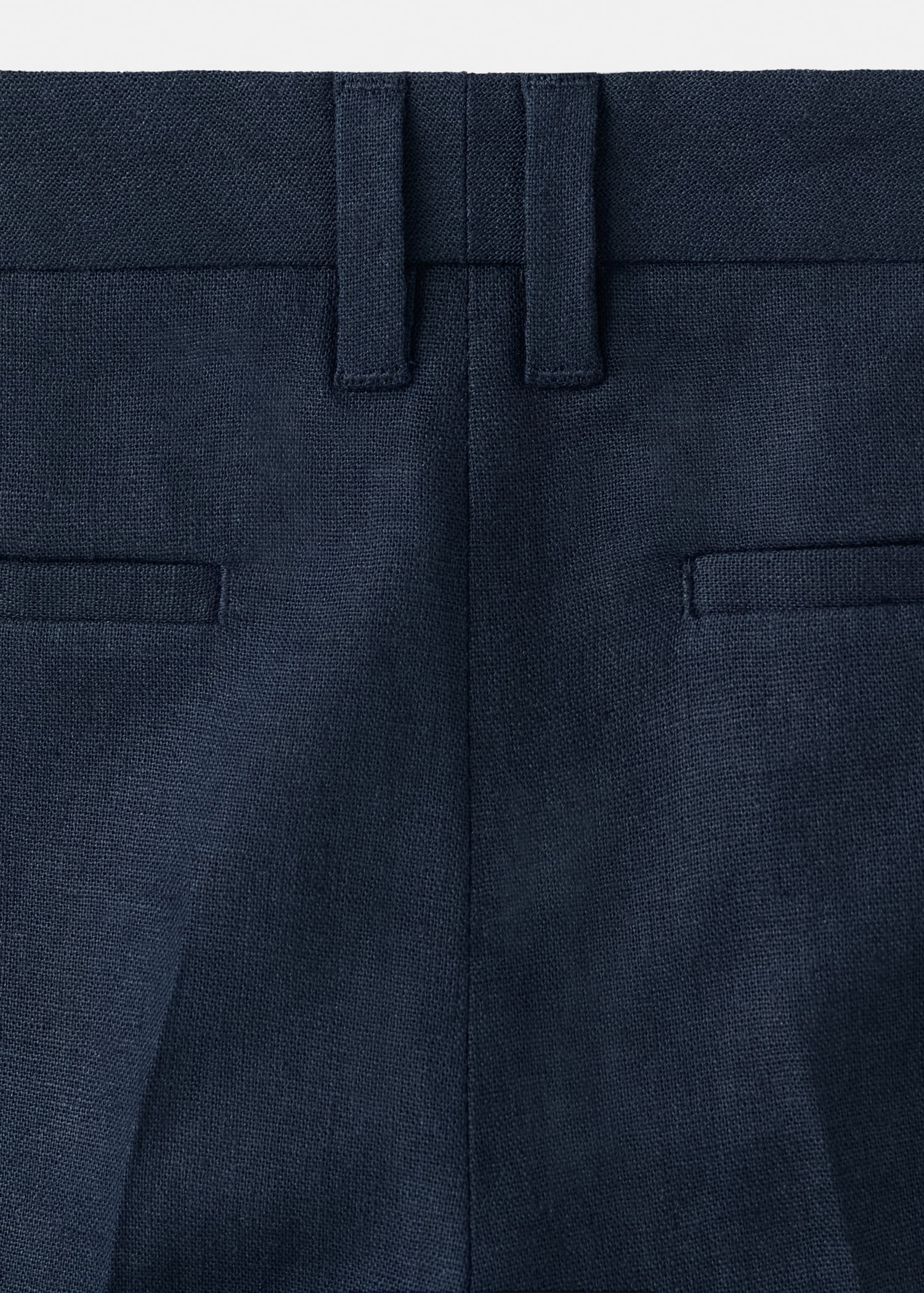 Straight-fit suit trousers - Details of the article 8