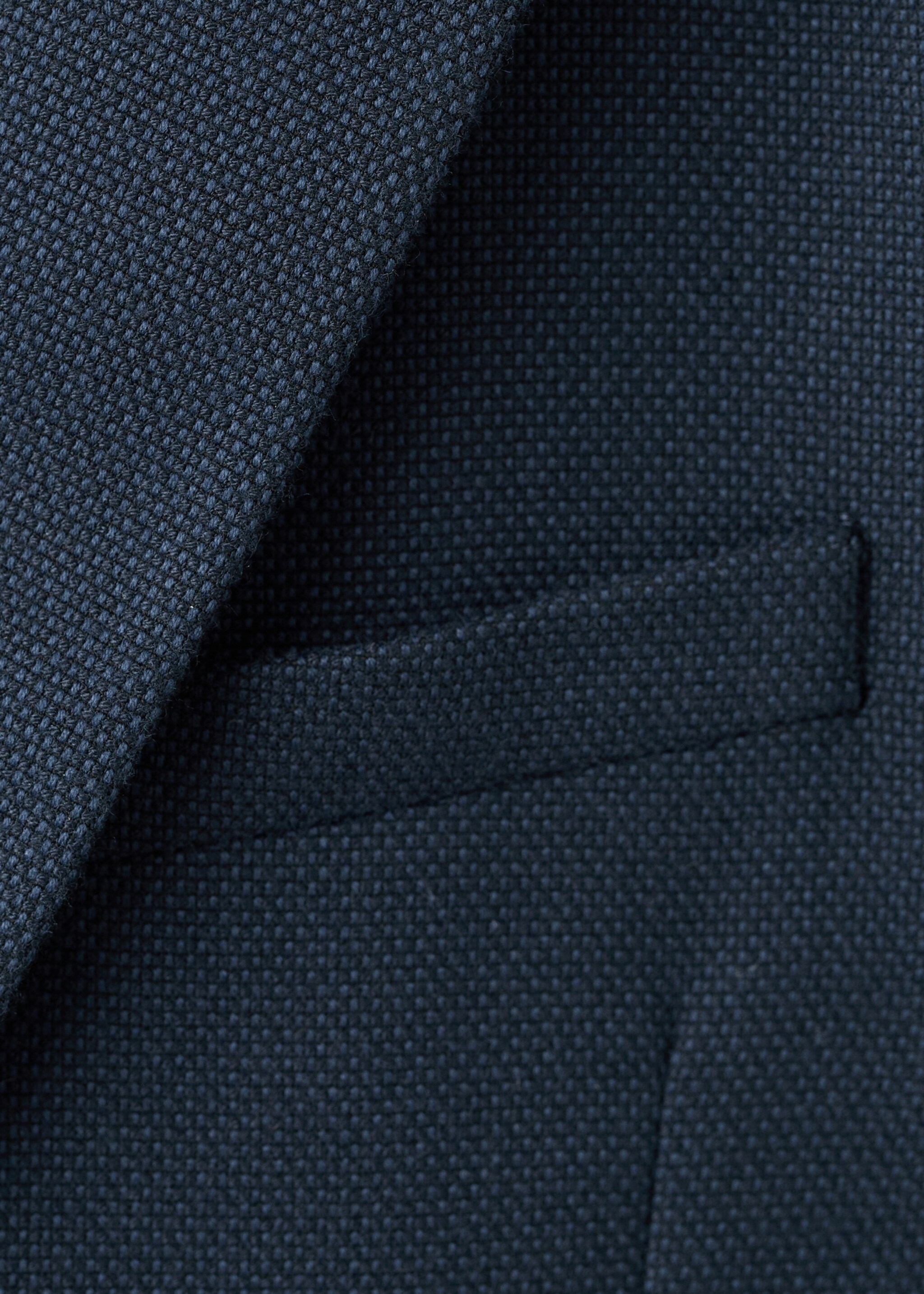 Classic suit jacket - Details of the article 0, Navy. Ref: 27053728-00.