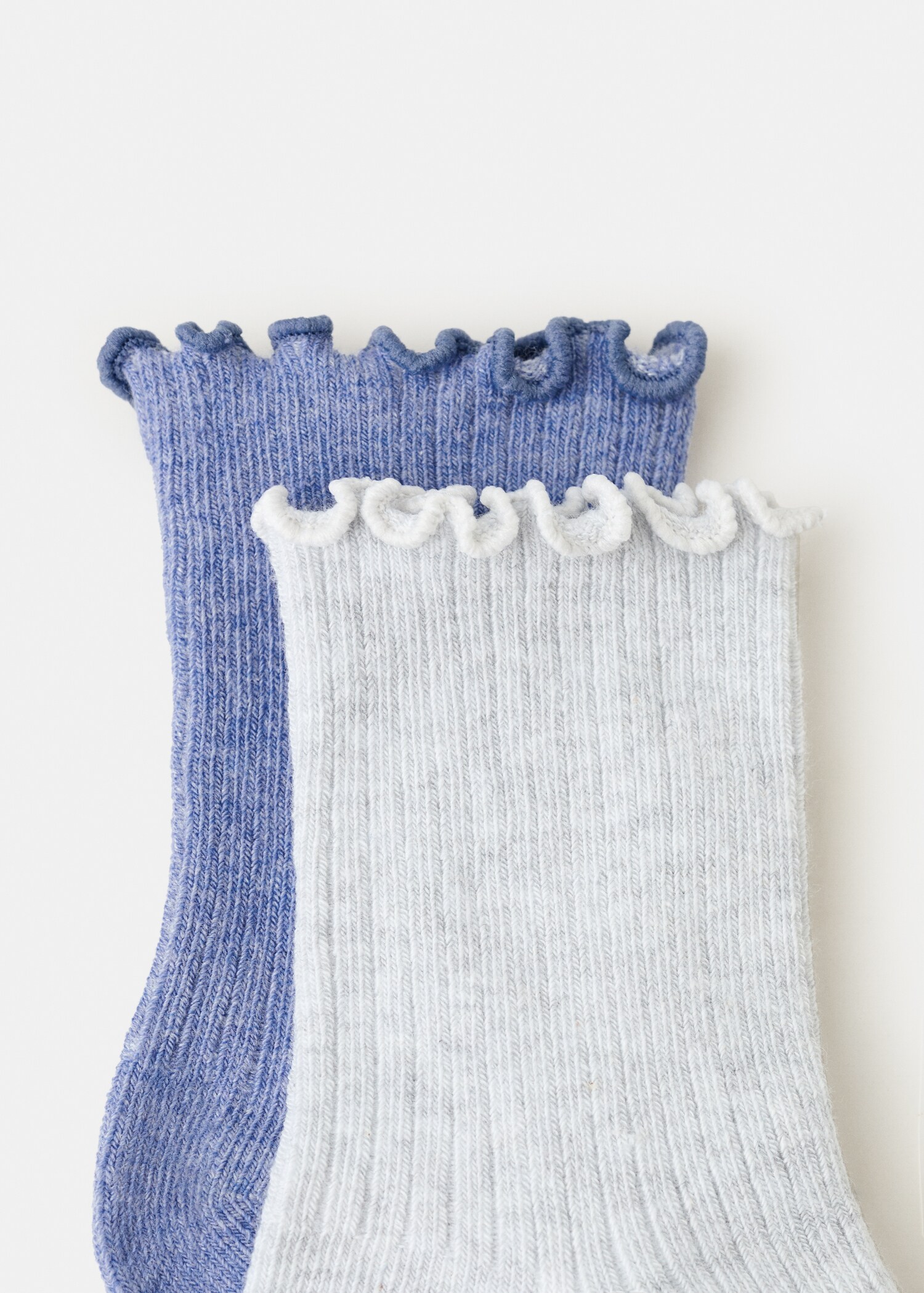 Pack 2 paires de chaussettes côtelées - Verso de l’article