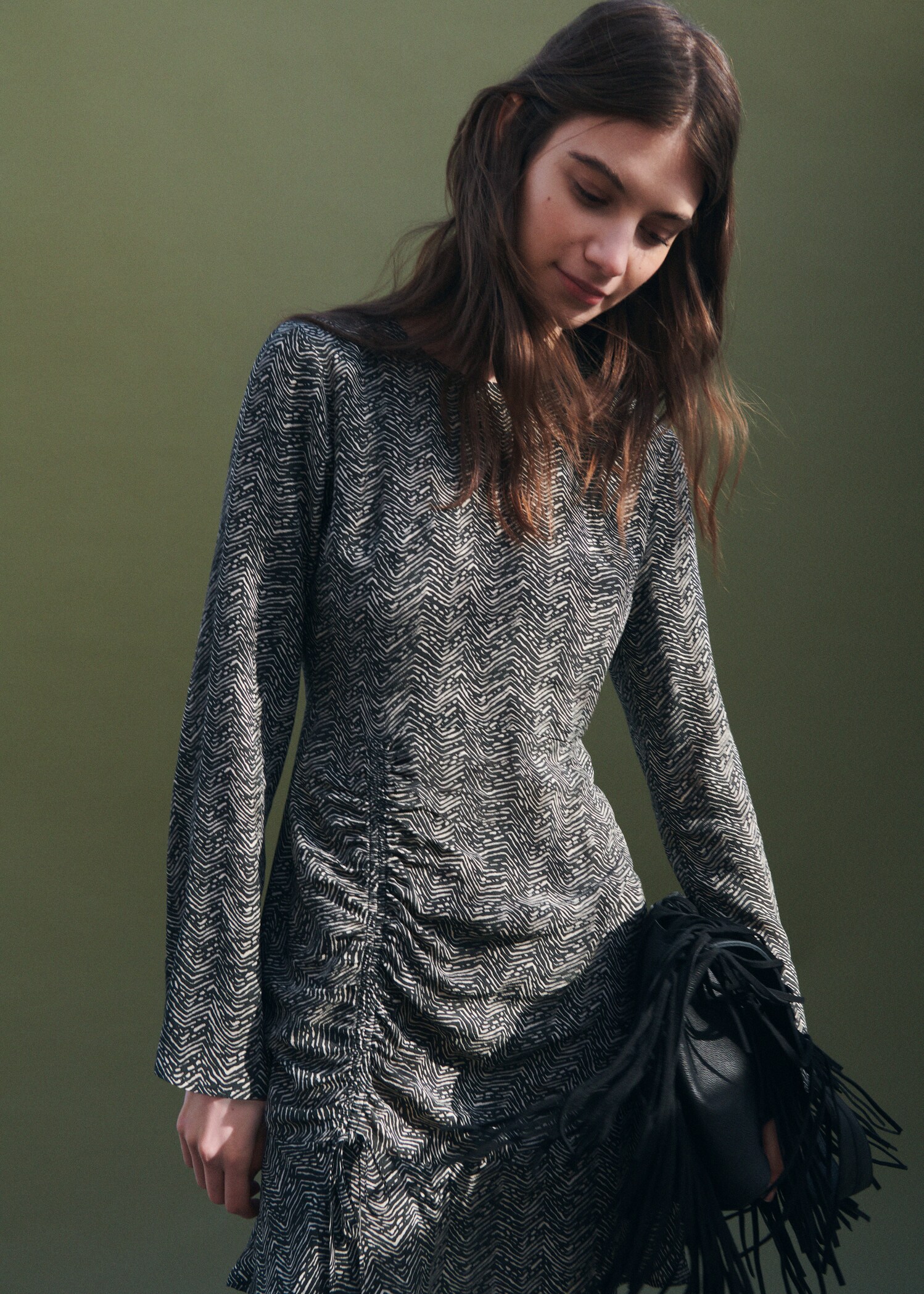 Vestit fluid estampat - Detall de l'article 6