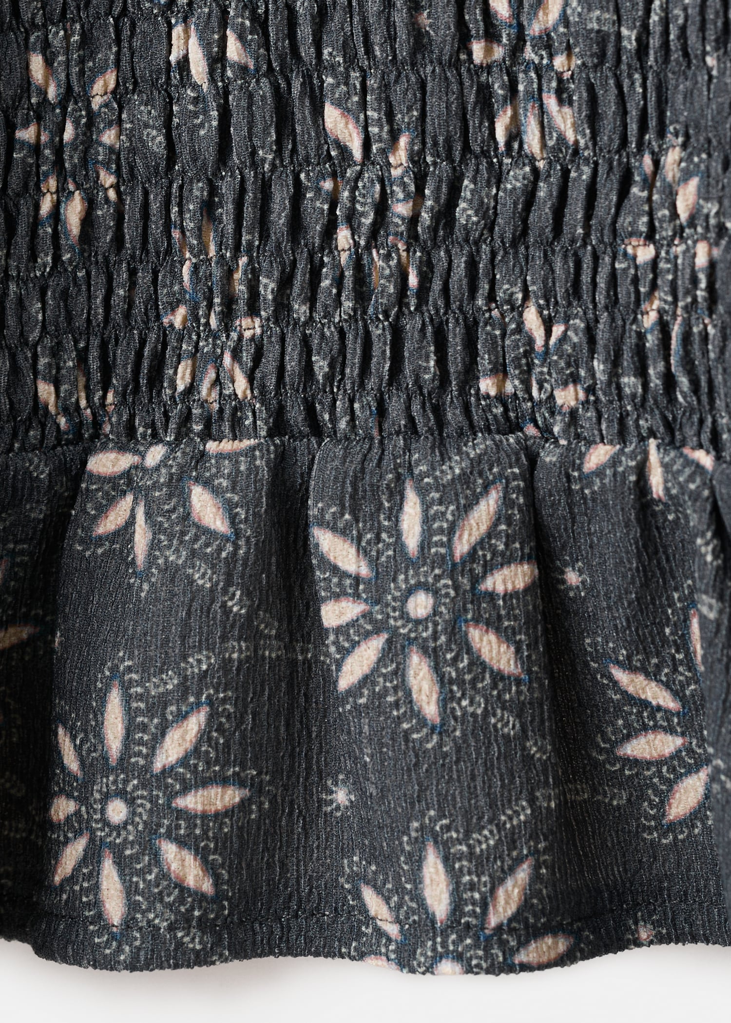 Blusa estampado floral - Pormenor do artigo 0