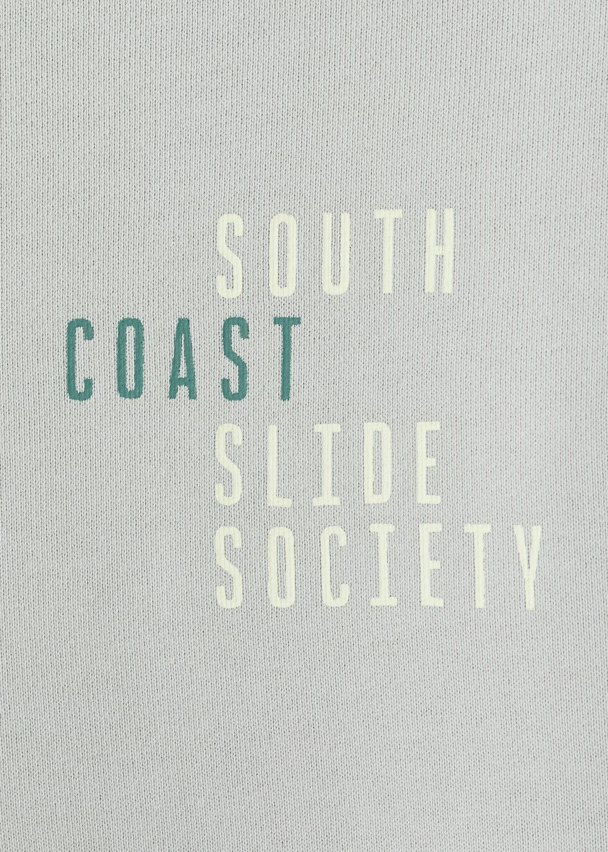 Printed cotton sweatshirt - Details of the article 8, Aqua Green. Ref: 27054050-00.