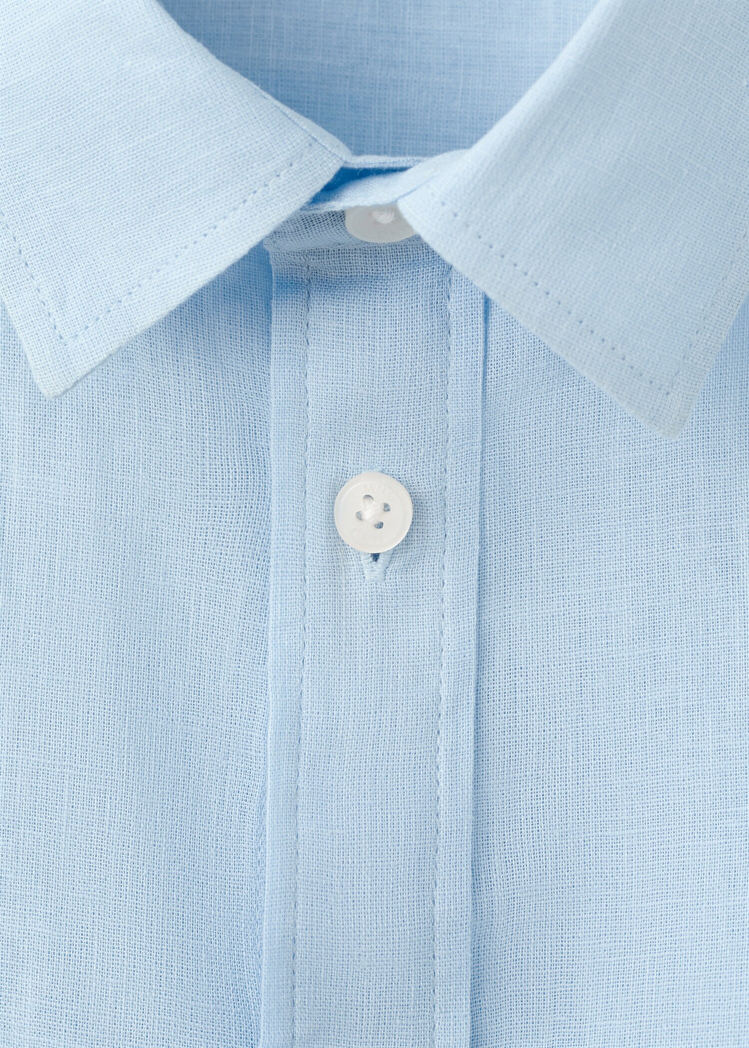 Linen-blend shirt - Details of the article 8