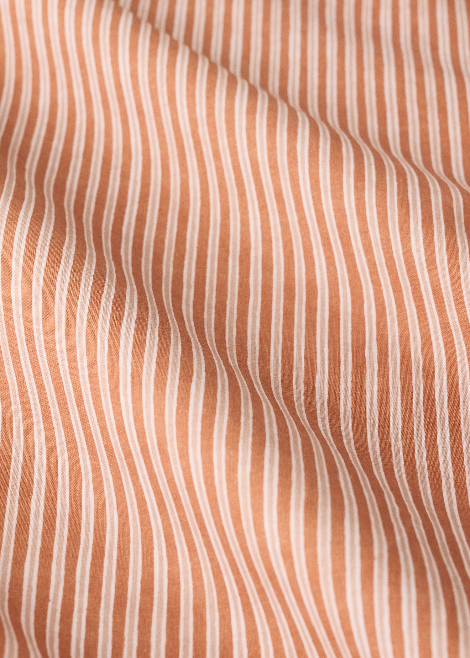 Housse de couette enfant percale de coton à rayures lit 90 cm - Détail de l'article 1