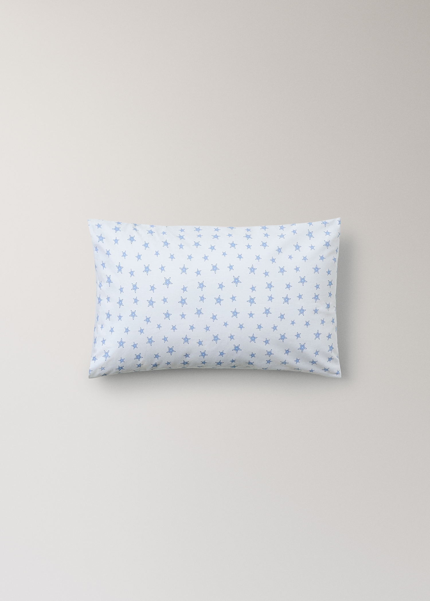 Funda almohada infantil algodón percal estrellitas 30x50 cm - Artículo sin modelo