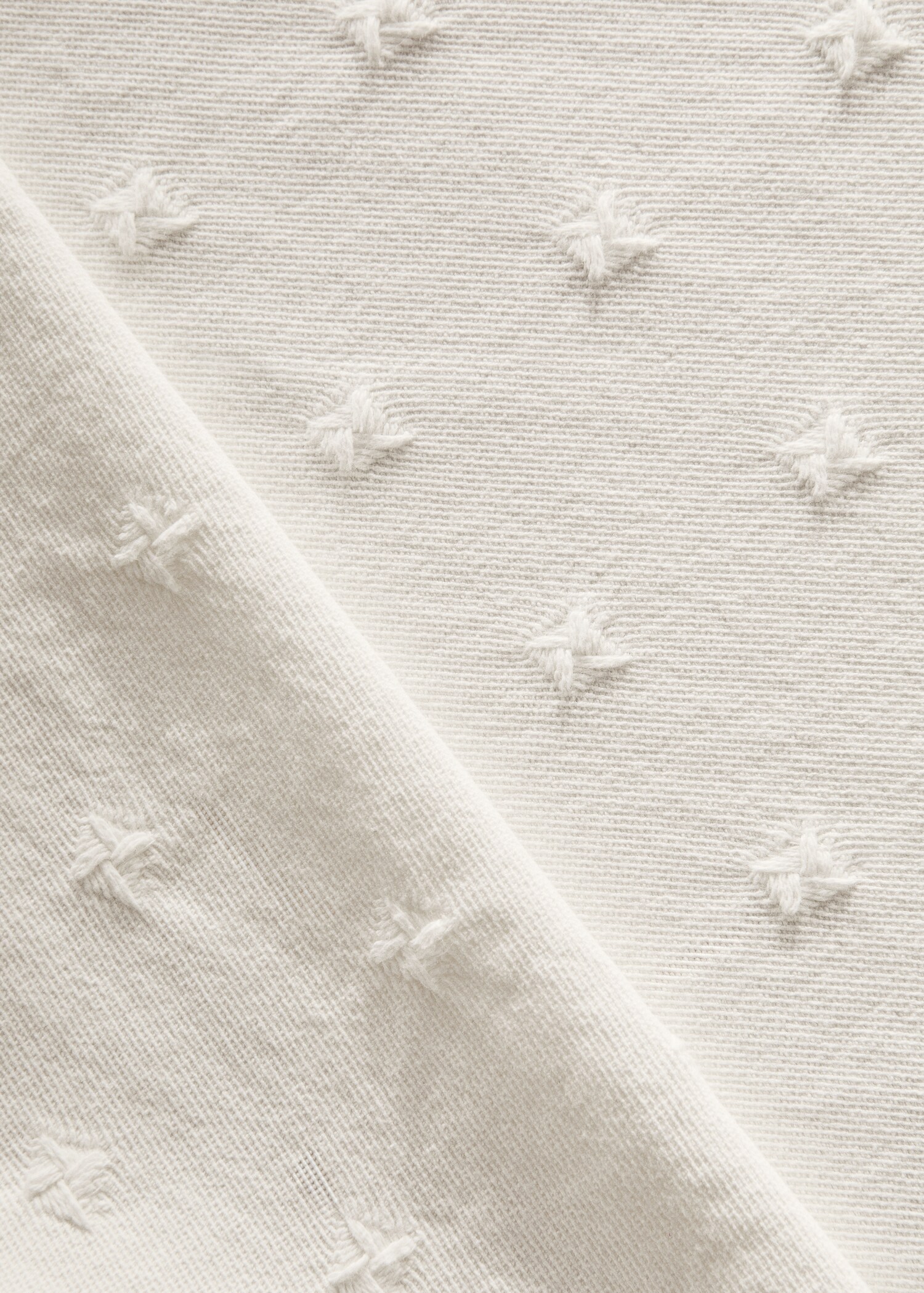 Cot bedspread children's cotton jacquard - Details of the article 7