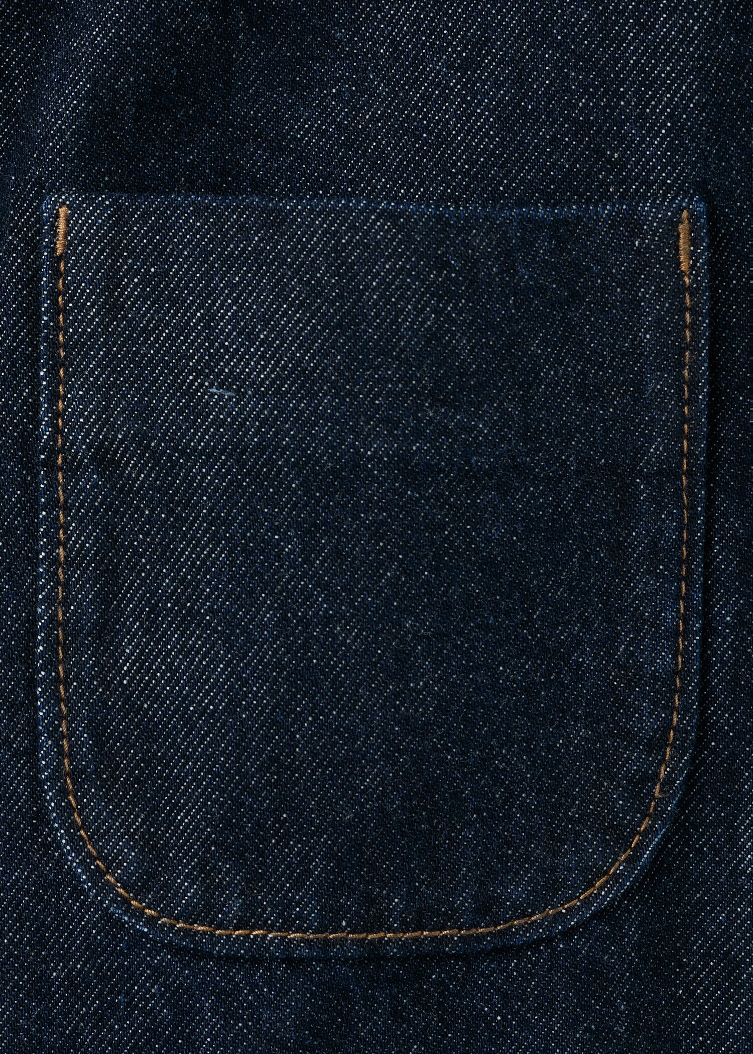 Fitted denim jacket with pockets - Details of the article 0
