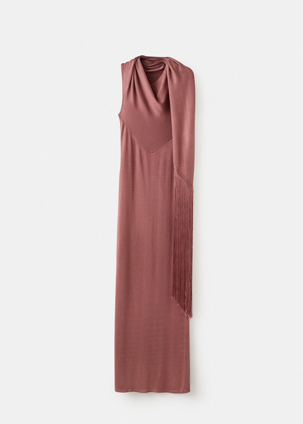 Knit shawl dress - image 5