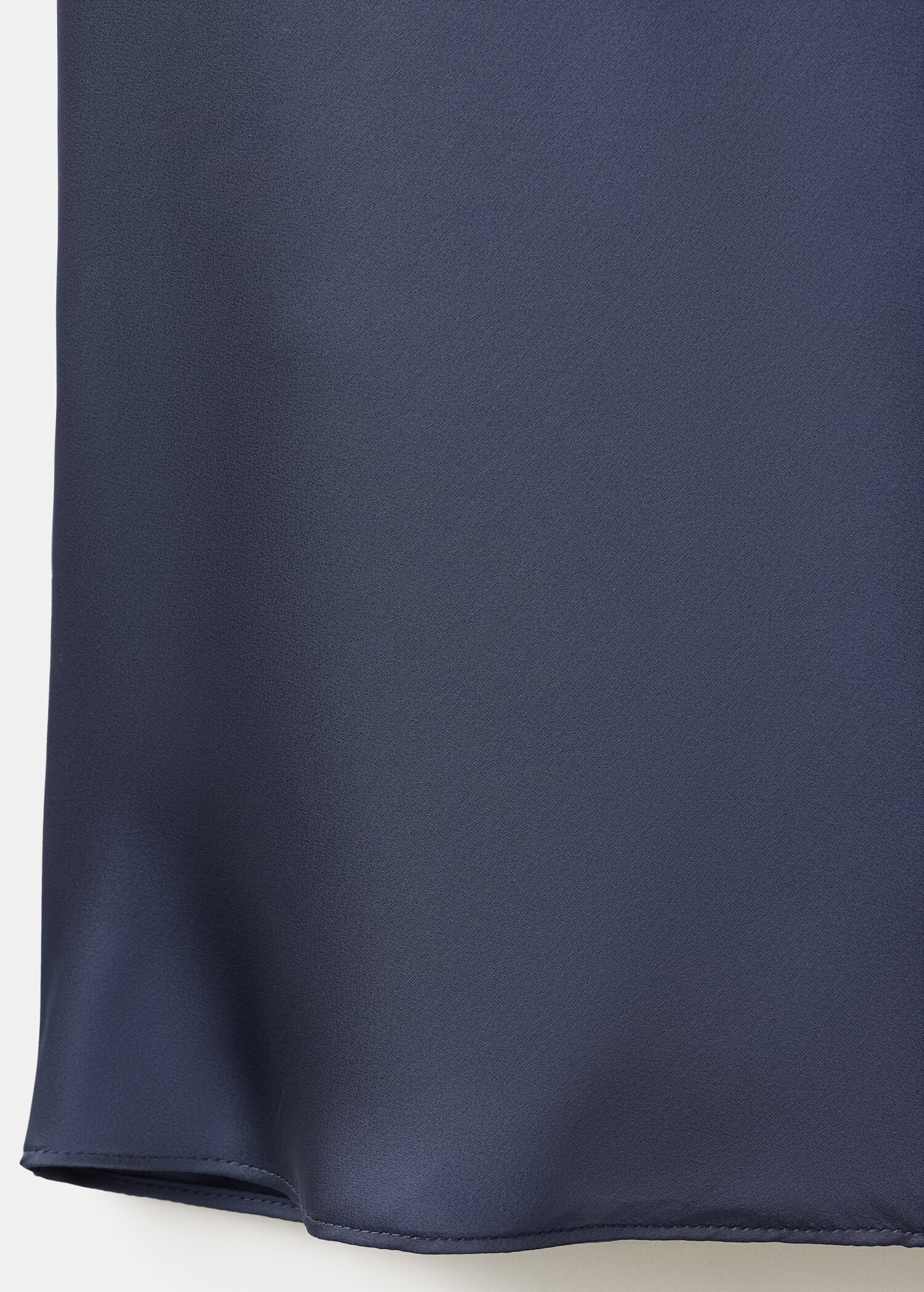 Satin long skirt - Details of the article 0