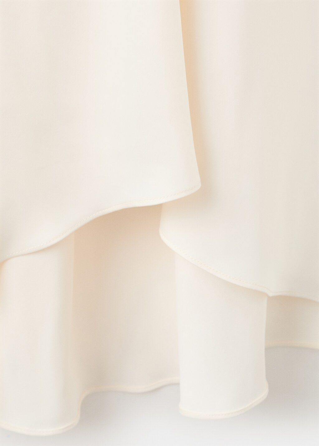 Ruched satin dress - image 4
