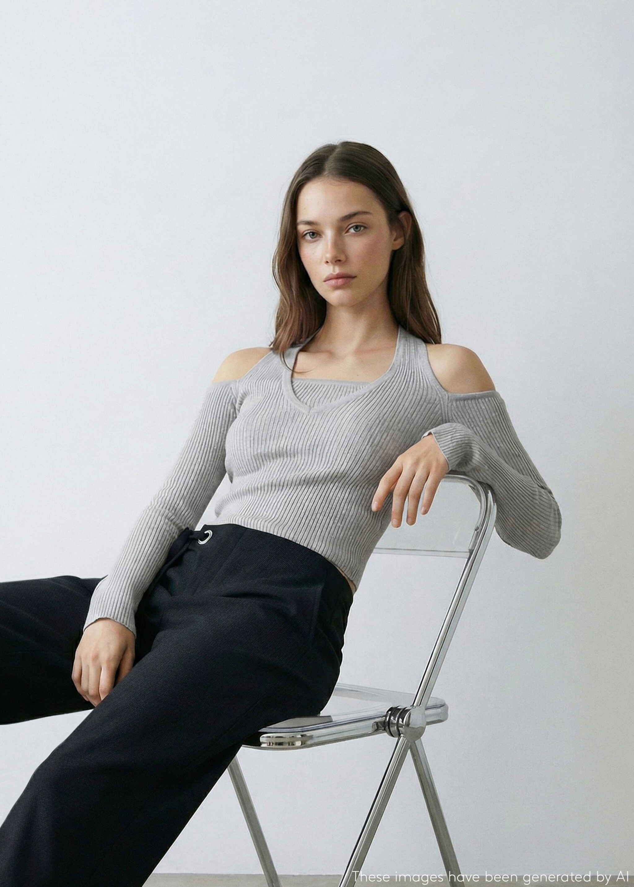 Bow straight trousers - Medium plane, Navy. Ref: 27054078-00.