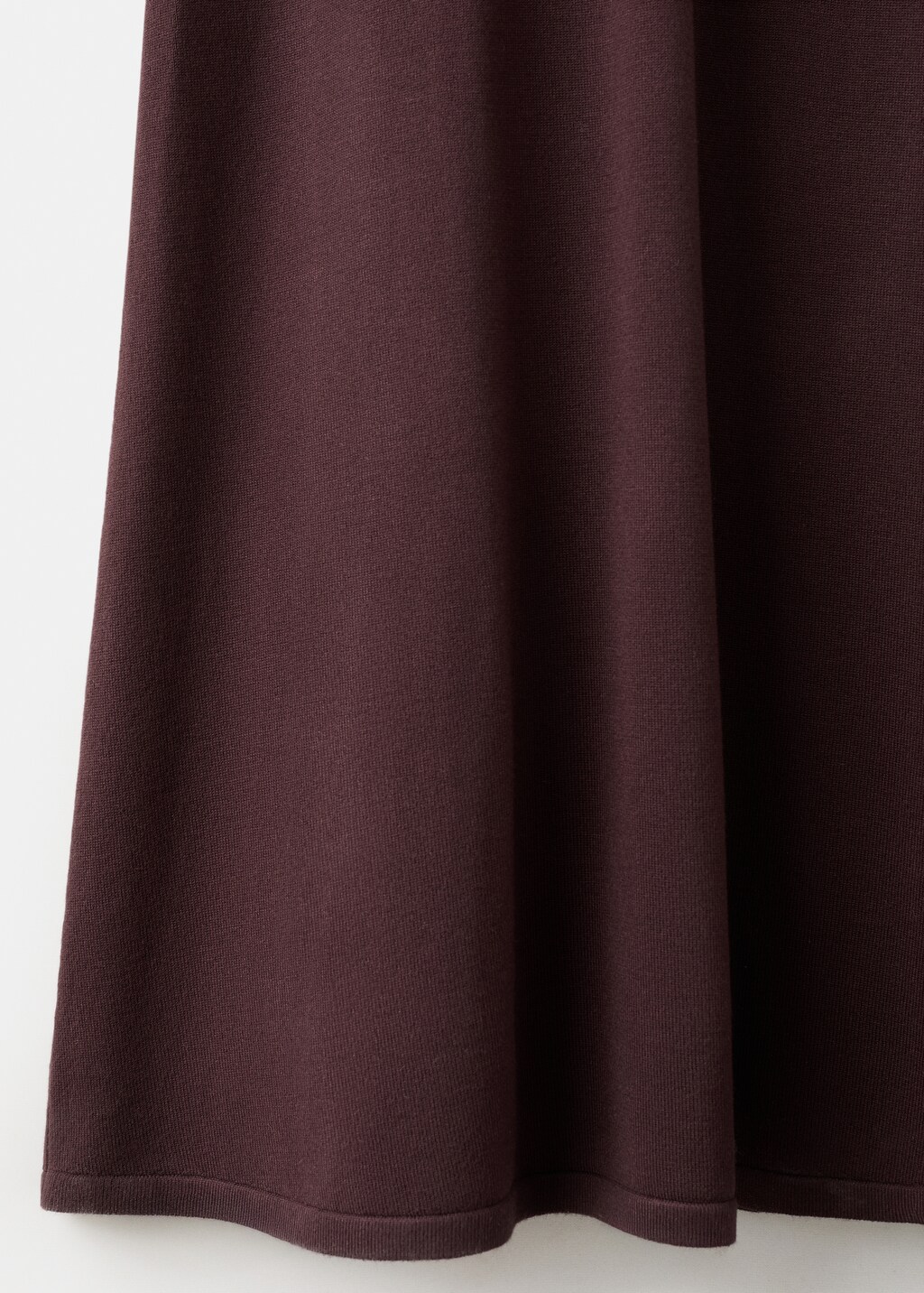 Mango Perkins-neck knitted dress