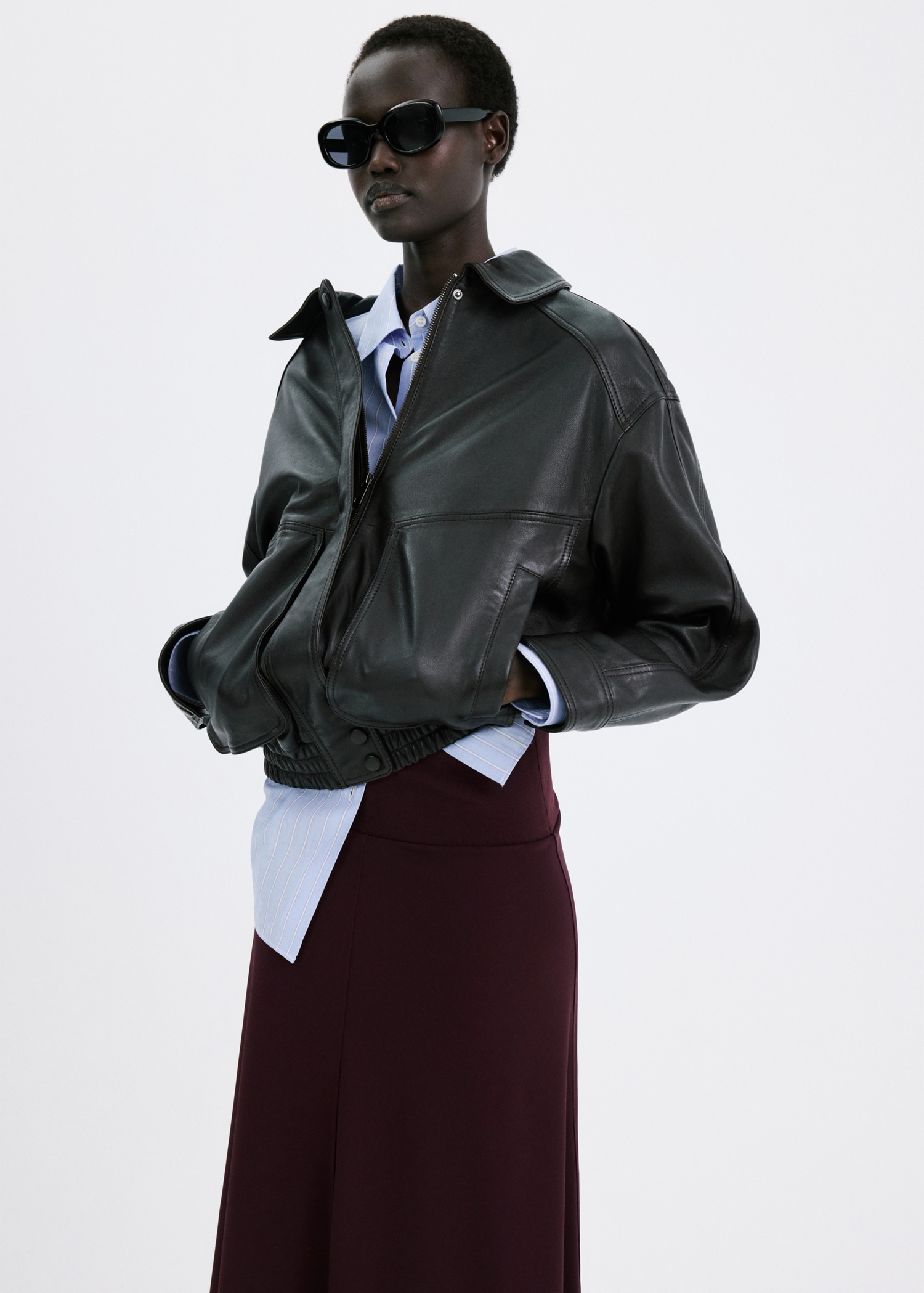 Jupe midi maille fine - Détail de l'article 1