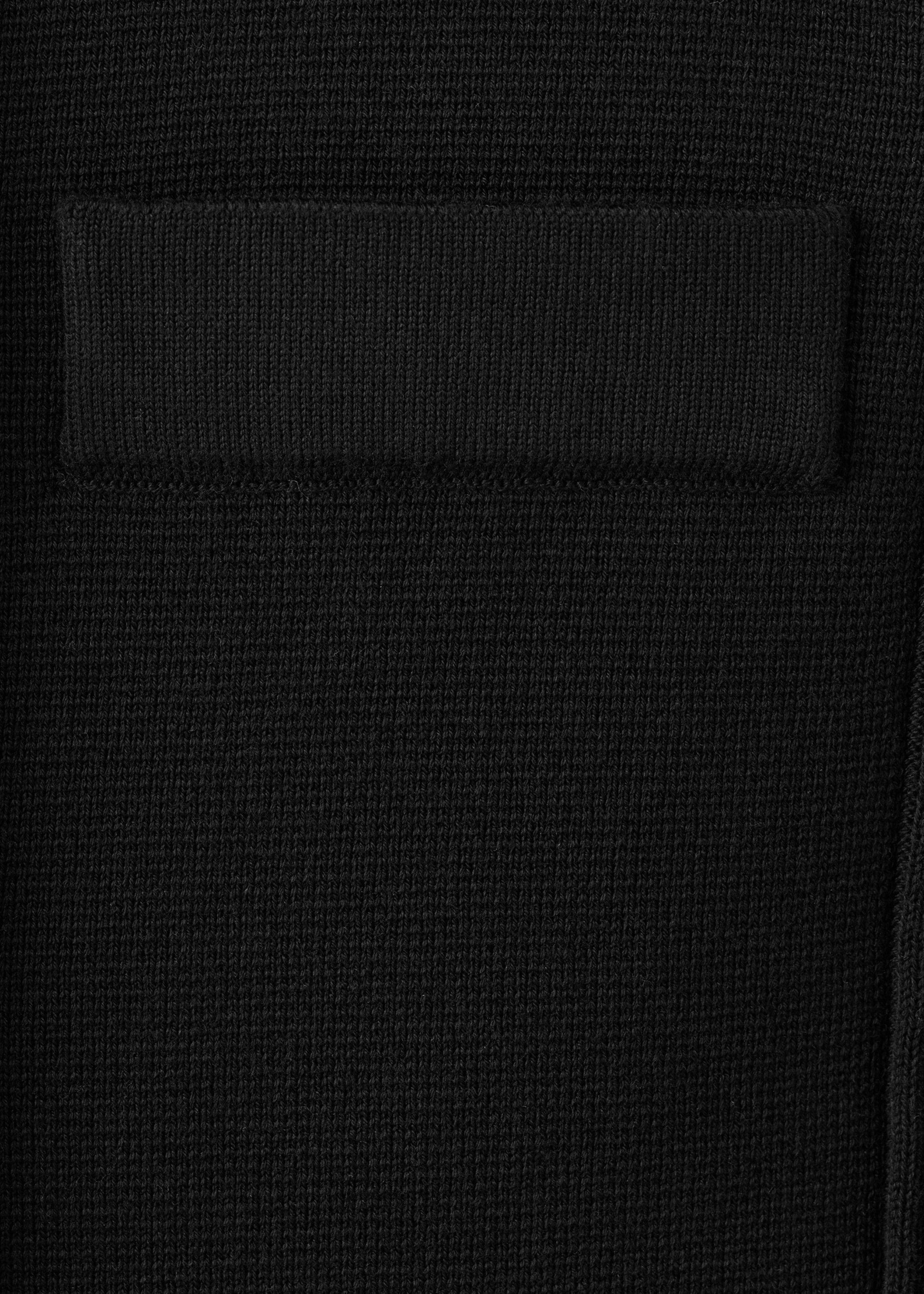 Cardigan maille poches - Détail de l'article 0, Noir. Ref: 27054087-00.