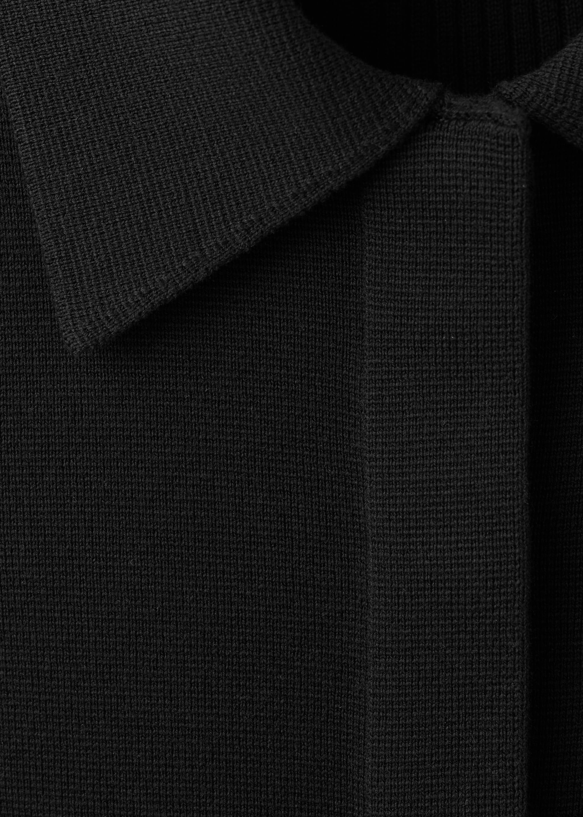 Cardigan maille poches - Détail de l'article 8, Noir. Ref: 27054087-00.