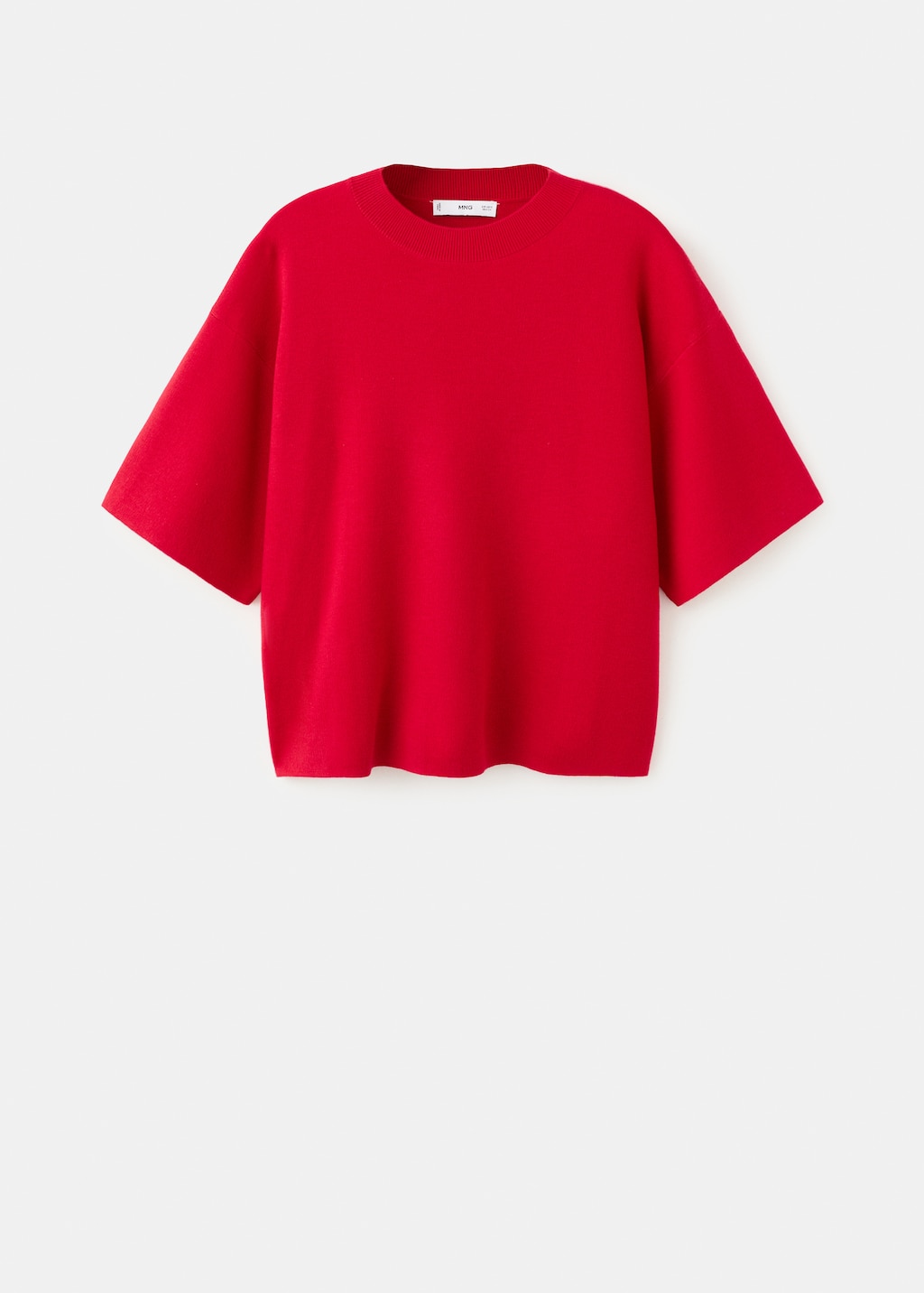 Oversize short sleeve sweater - image 2