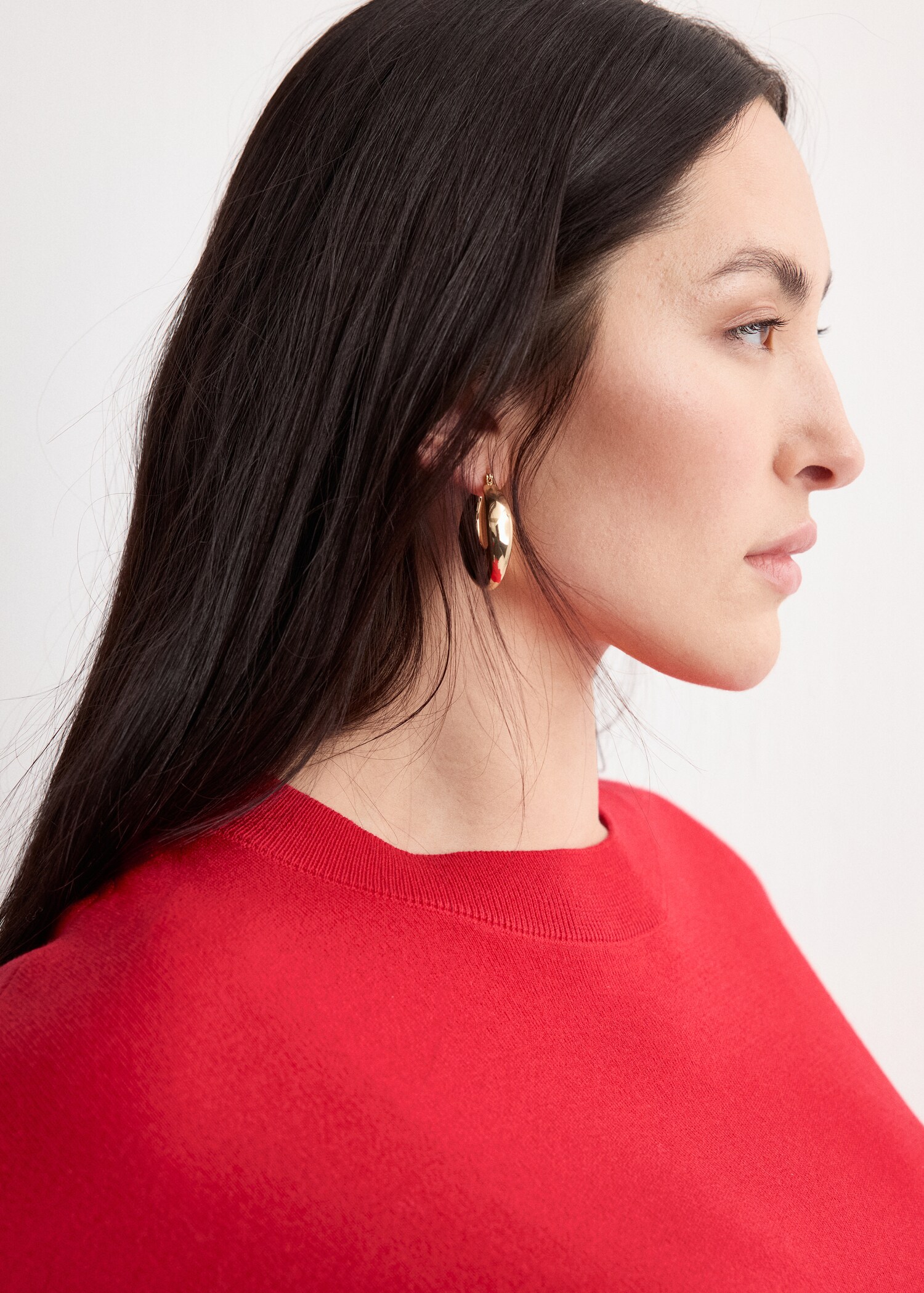 Pull-over manches courtes oversize - Détail de l'article 4