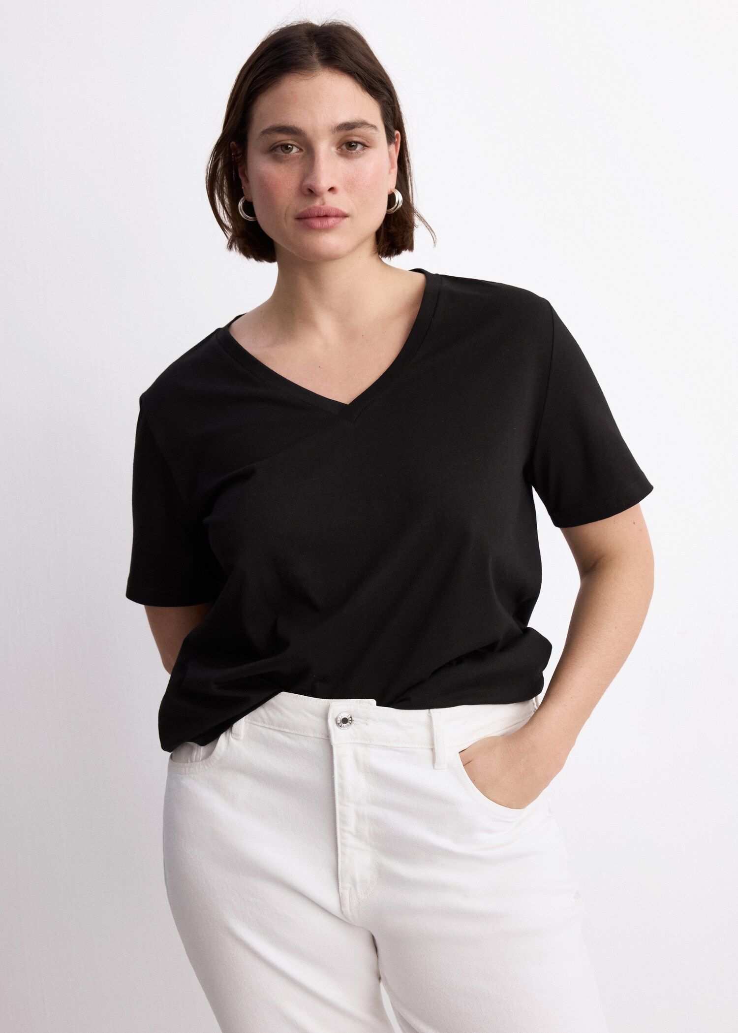 T-shirt coton manches courtes - Détail de l'article 4