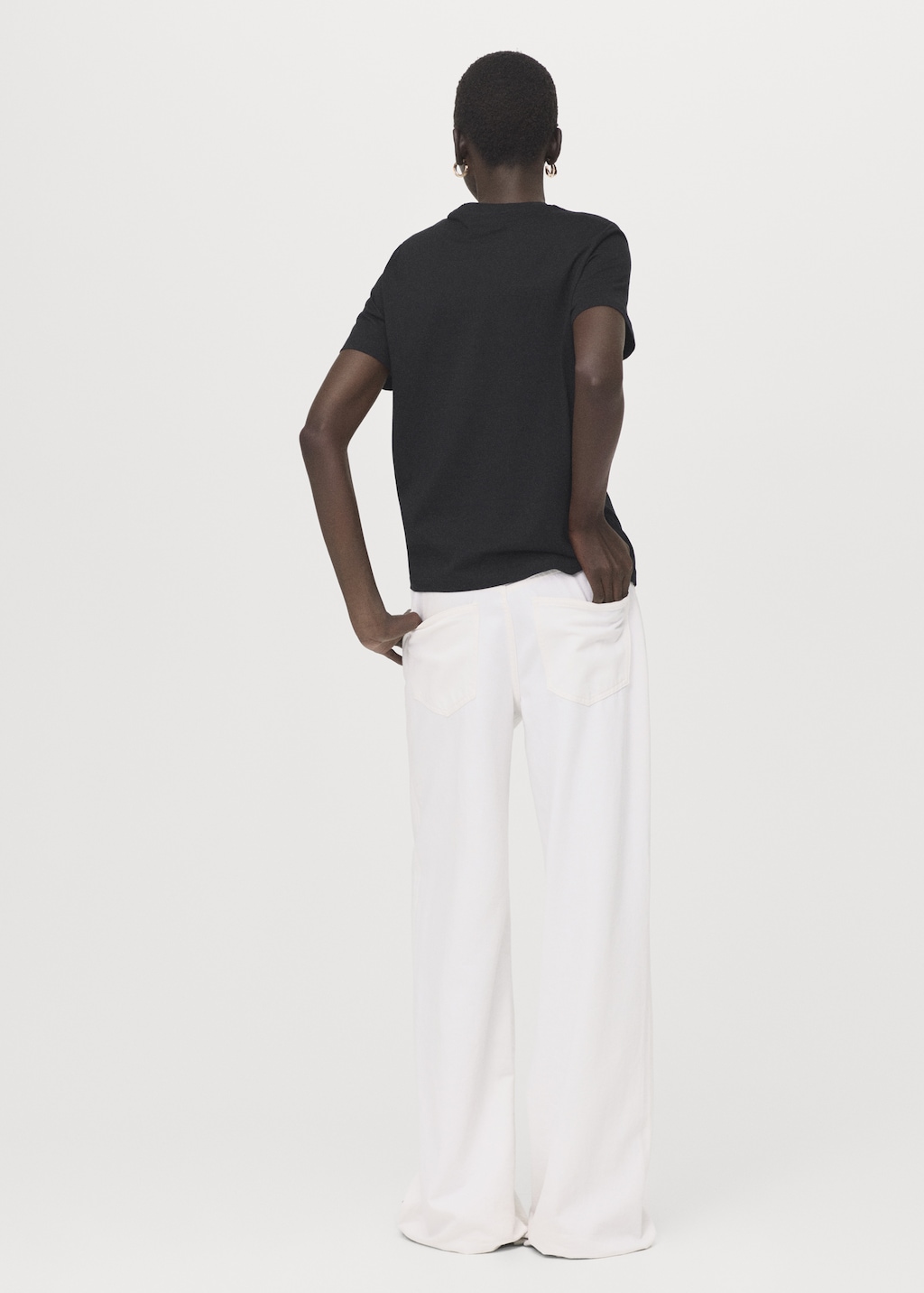 Short-sleeved cotton t-shirt - image 3