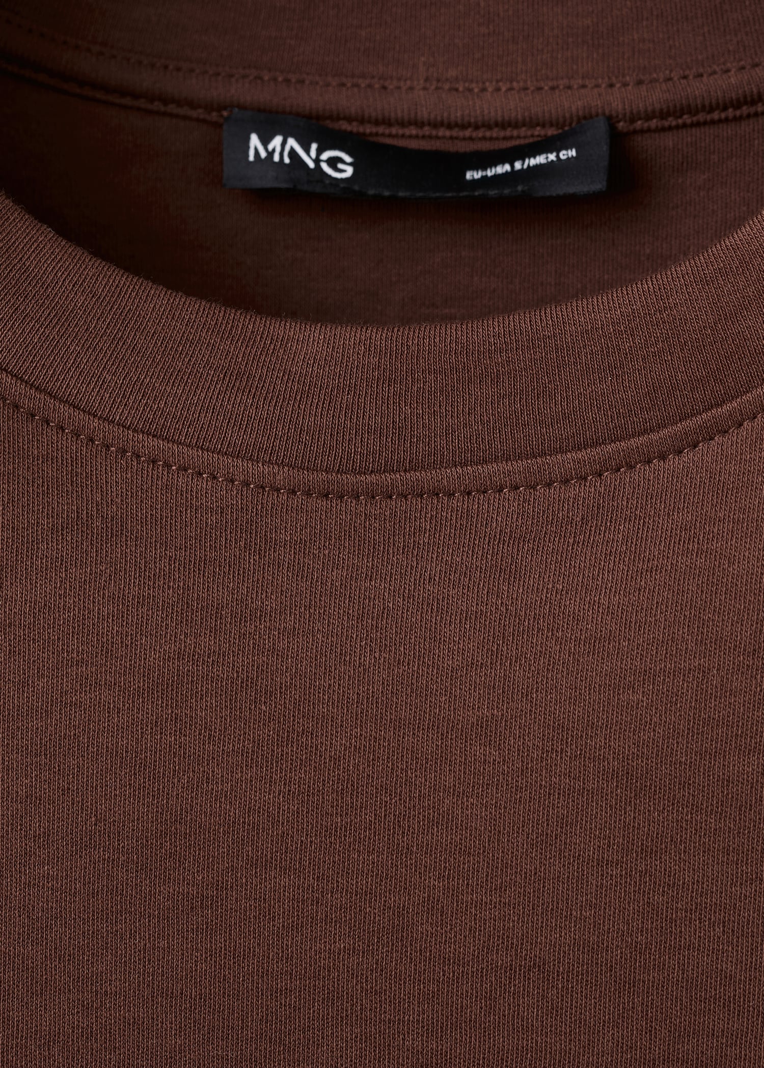 Kurzärmliges Baumwoll-T-Shirt - Detail des Artikels 0