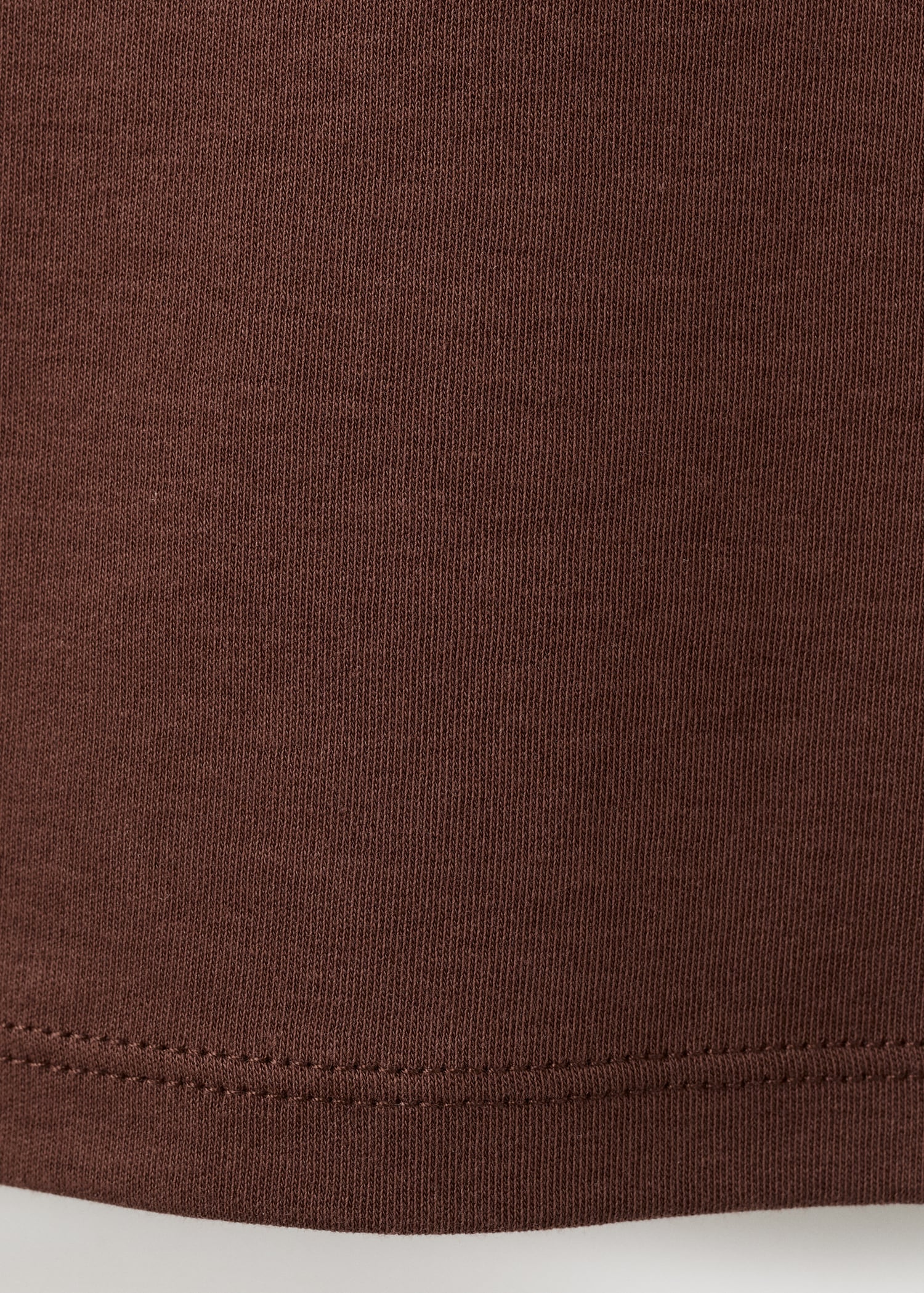 Kurzärmliges Baumwoll-T-Shirt - Detail des Artikels 8